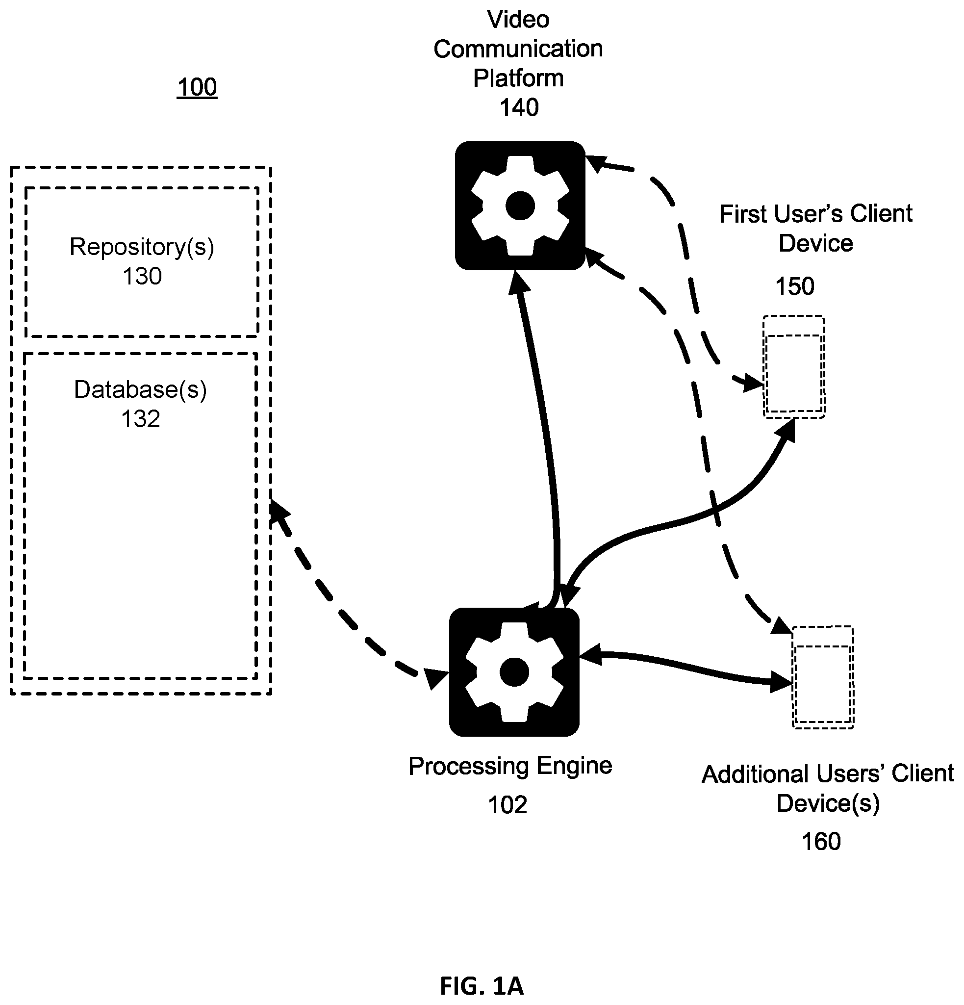 Patent US11775935 — Archiving whiteboard events — Figure 1