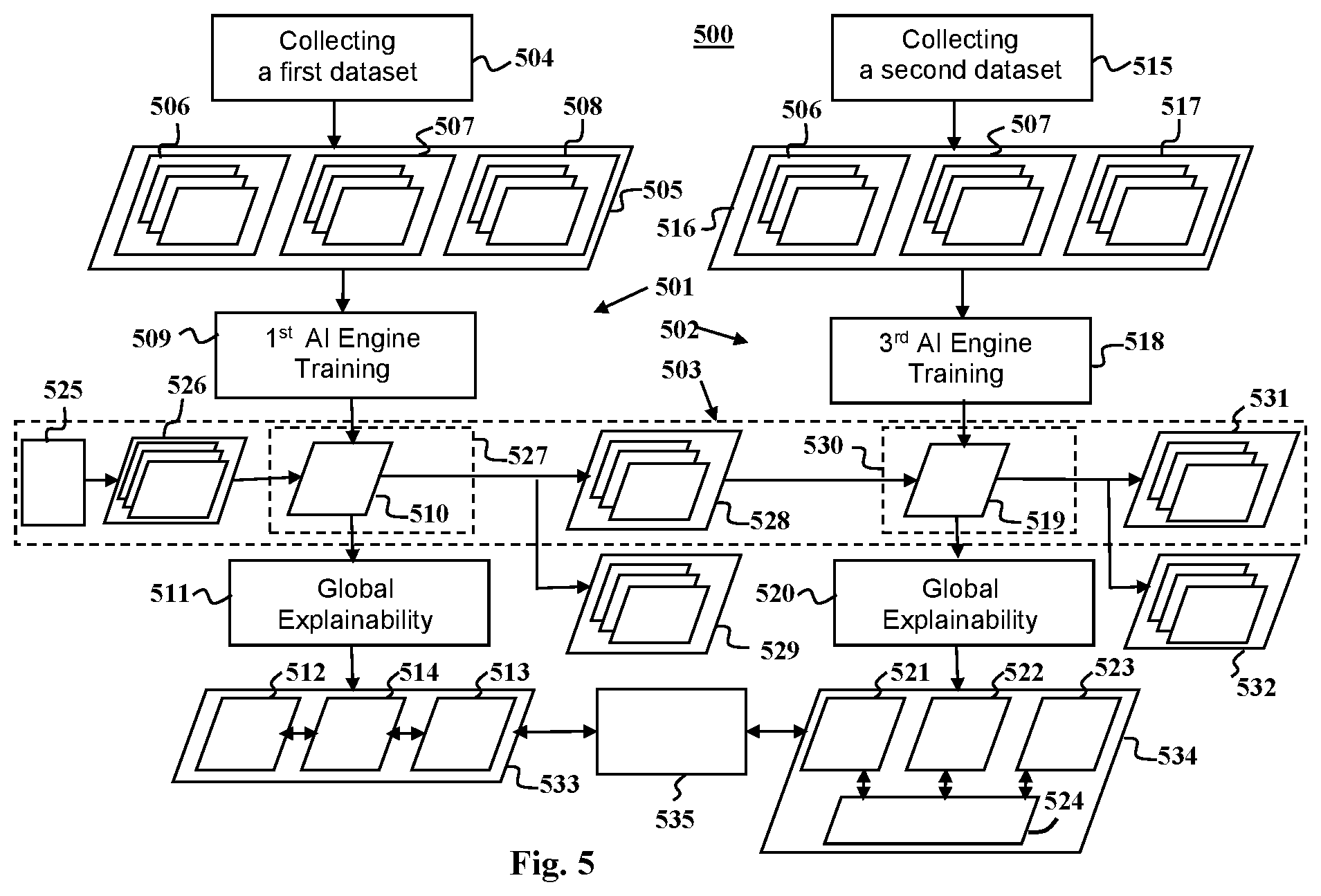 Patent US11775984 Figure 5 – System, method, and computer program for preempting bill related workload in a call-center