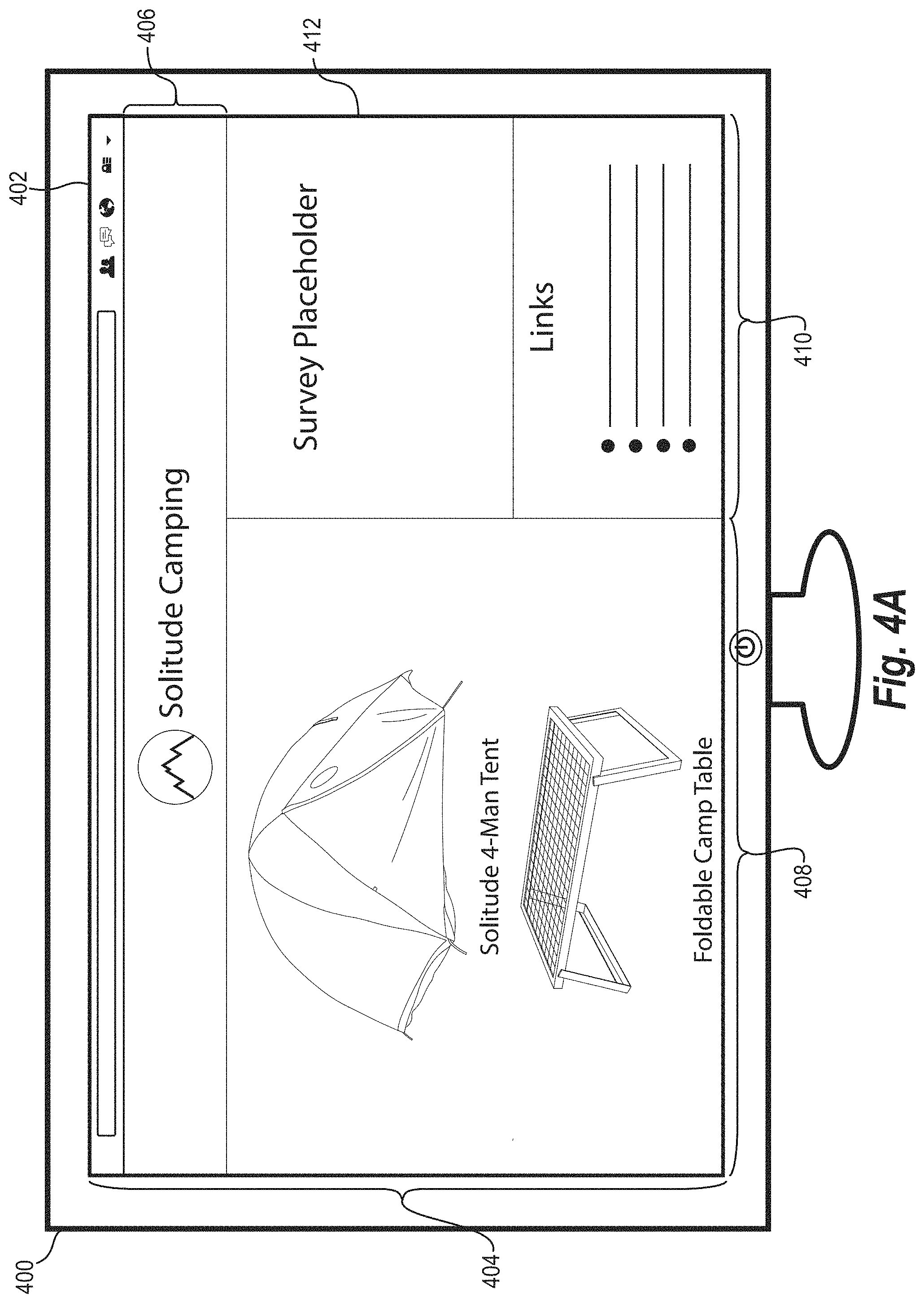 Patent US11775994 Figure 8 – Distributing electronic surveys via third-party content