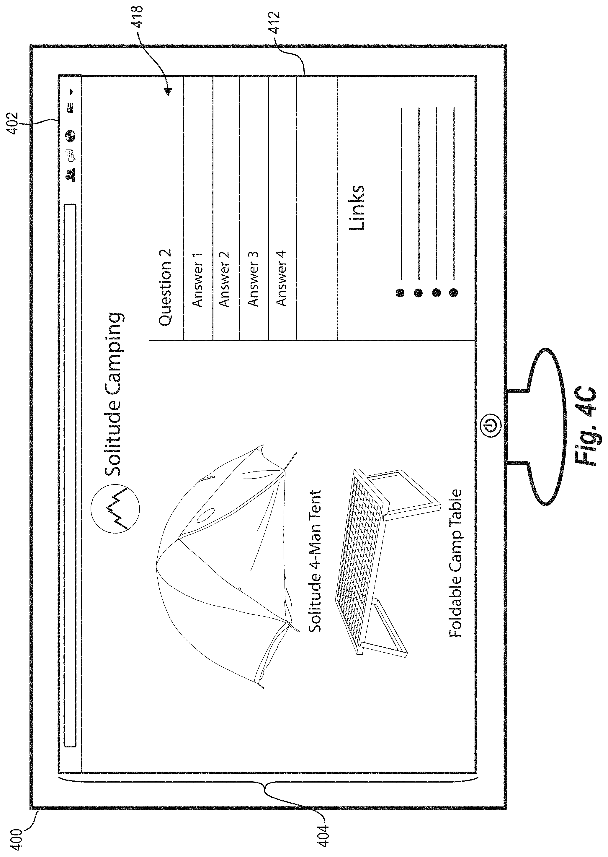 Patent US11775994 Figure 10 – Distributing electronic surveys via third-party content