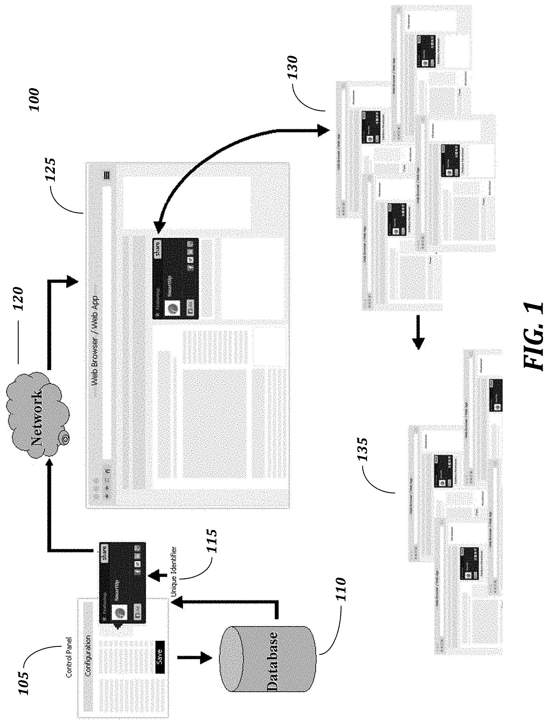 Patent US11776019 — Social media merchandising and advertising platform — Figure 1