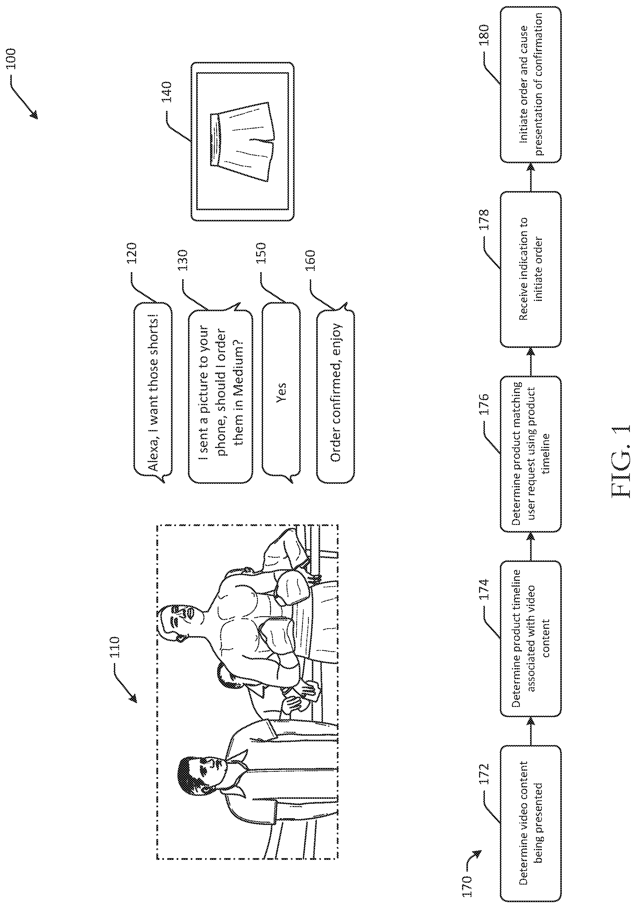 Patent US11776047 — Semantic video segmentation to identify objects appearing in video content — Figure 1