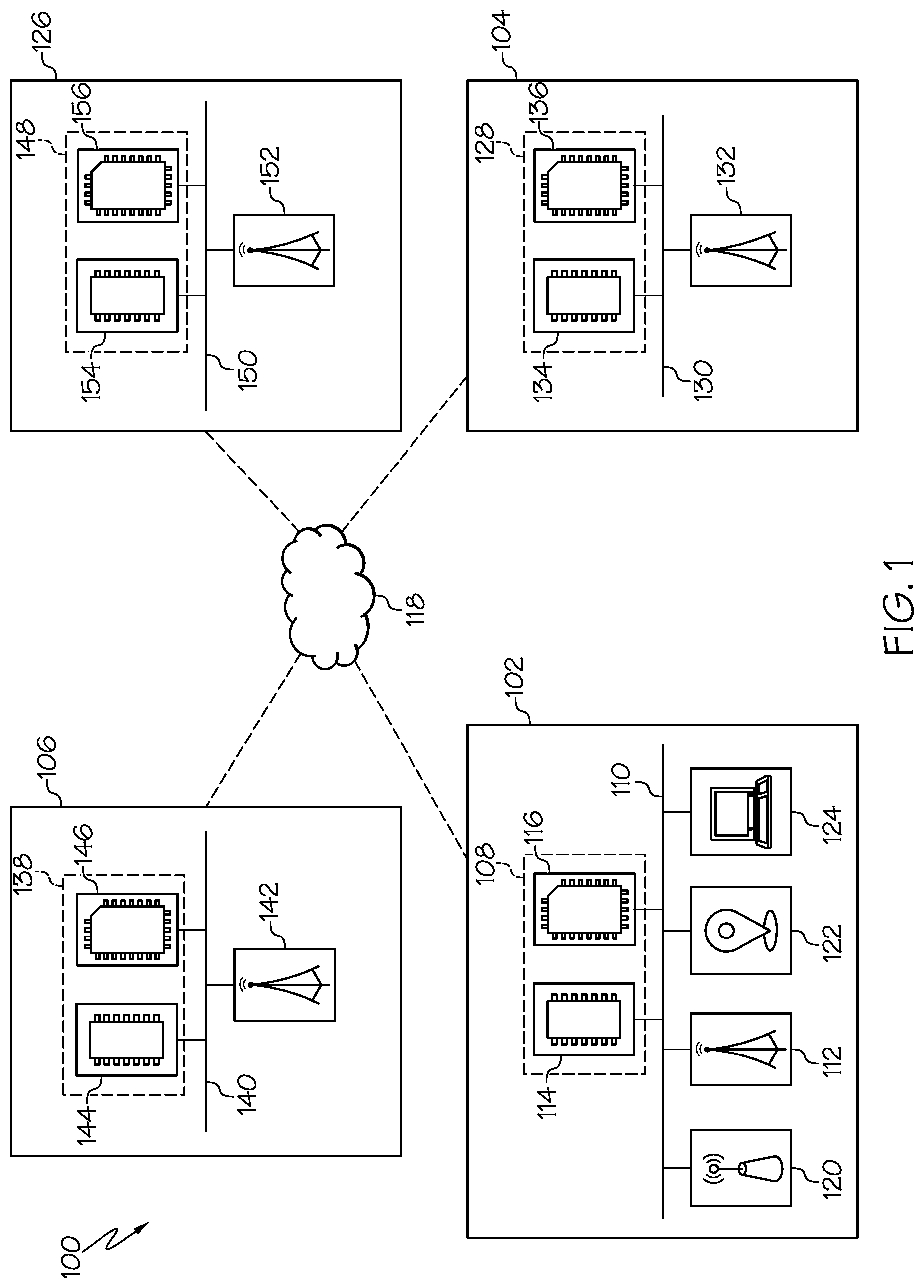 Patent US11776064 — Driver classification systems and methods for obtaining an insurance rate for a vehicle — Figure 1