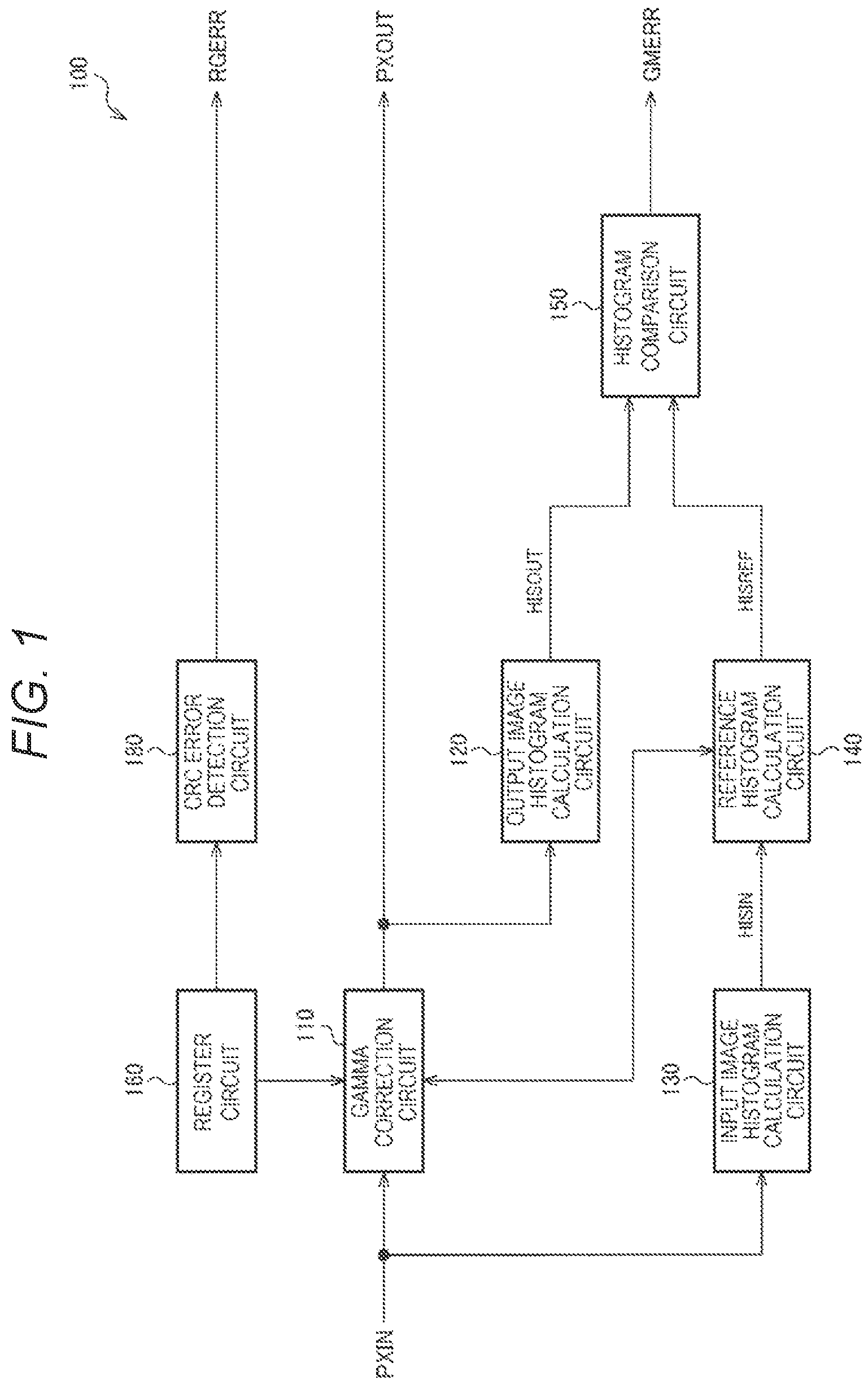 Patent US11776096 — Image processing circuit, circuit device, and electronic apparatus — Figure 1