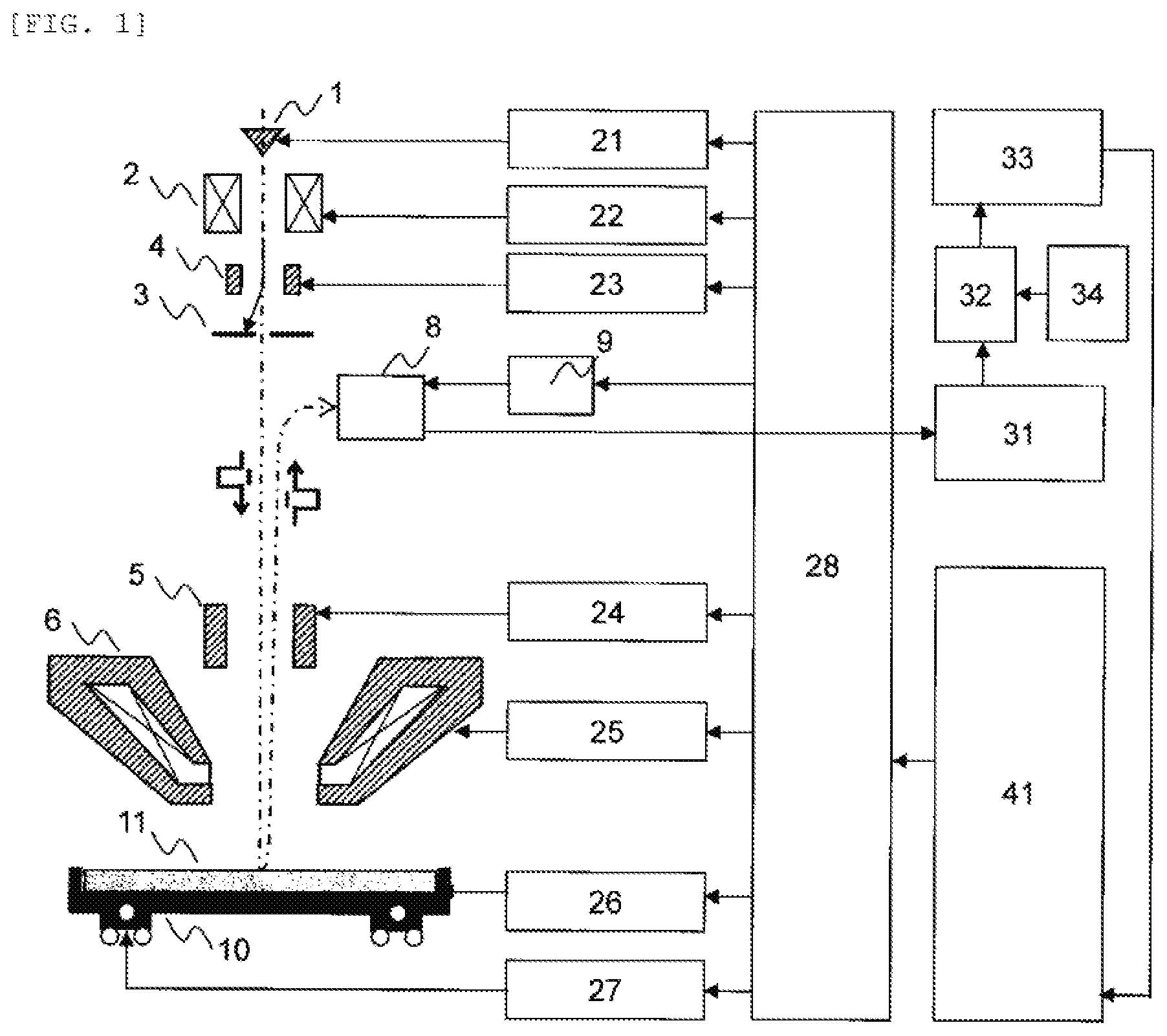 Patent US11776103 — System for deriving electrical characteristics and non-transitory computer-readable medium — Figure 1