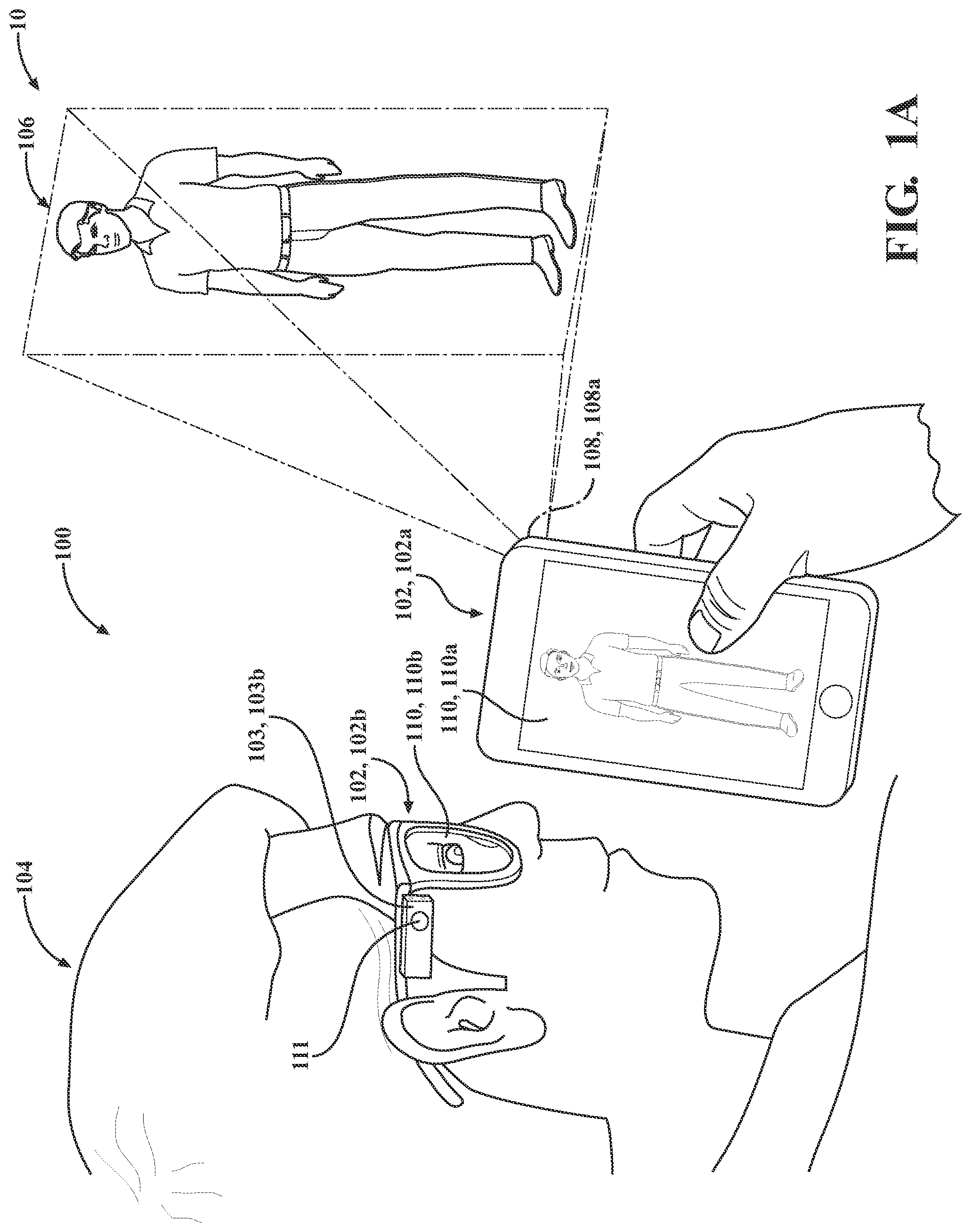 Patent US11776123 — Systems and methods for displaying augmented anatomical features — Figure 1