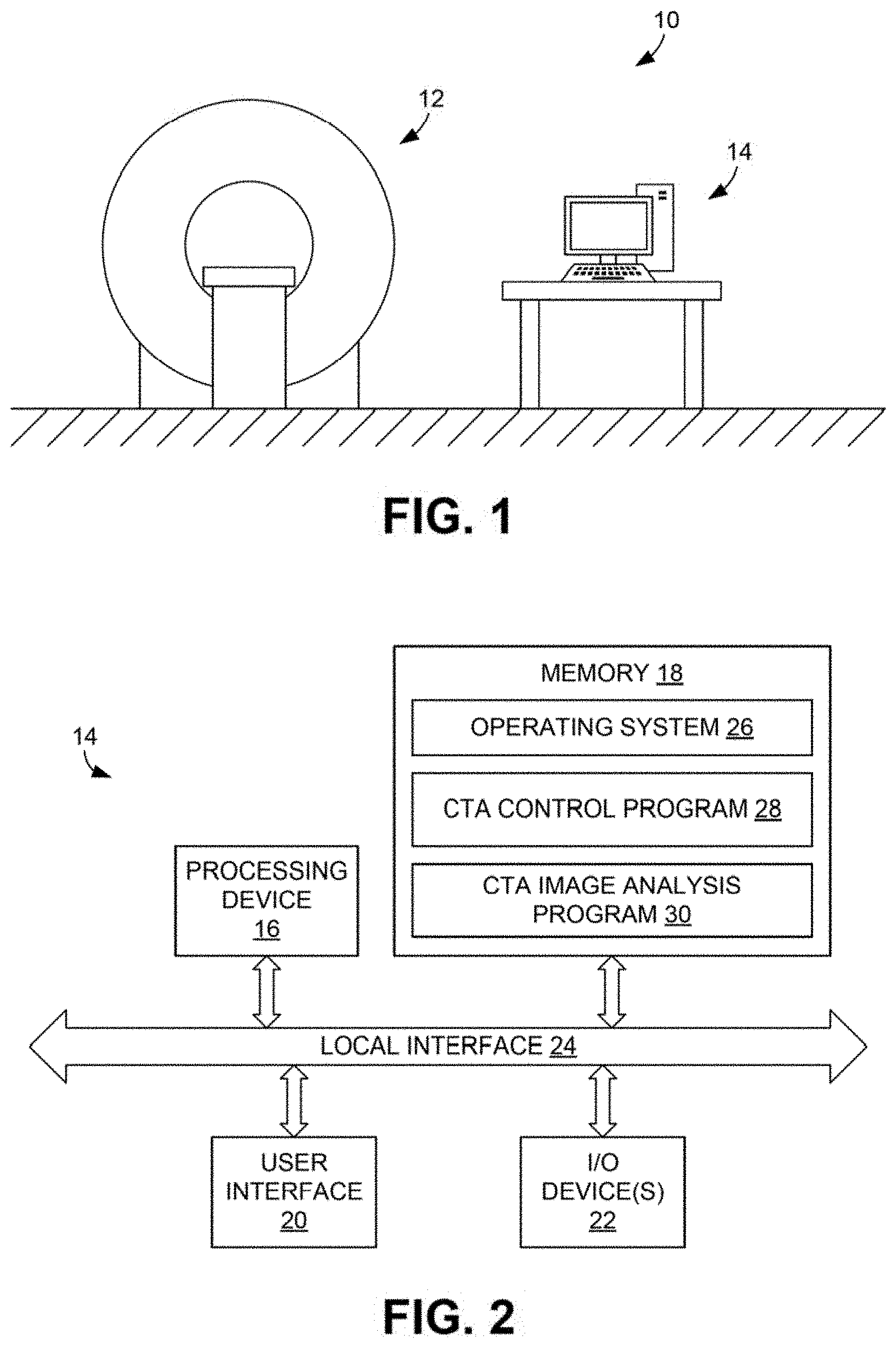 Patent US11776126 — Systems and methods for evaluating the brain after onset of a stroke using computed tomography angiography — Figure 1