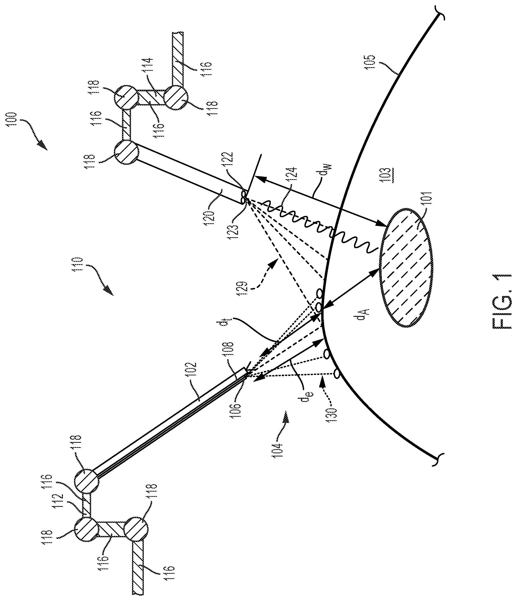Patent US11776144 Figure 1 – System and method for determining, adjusting, and managing resection margin about a subject tissue