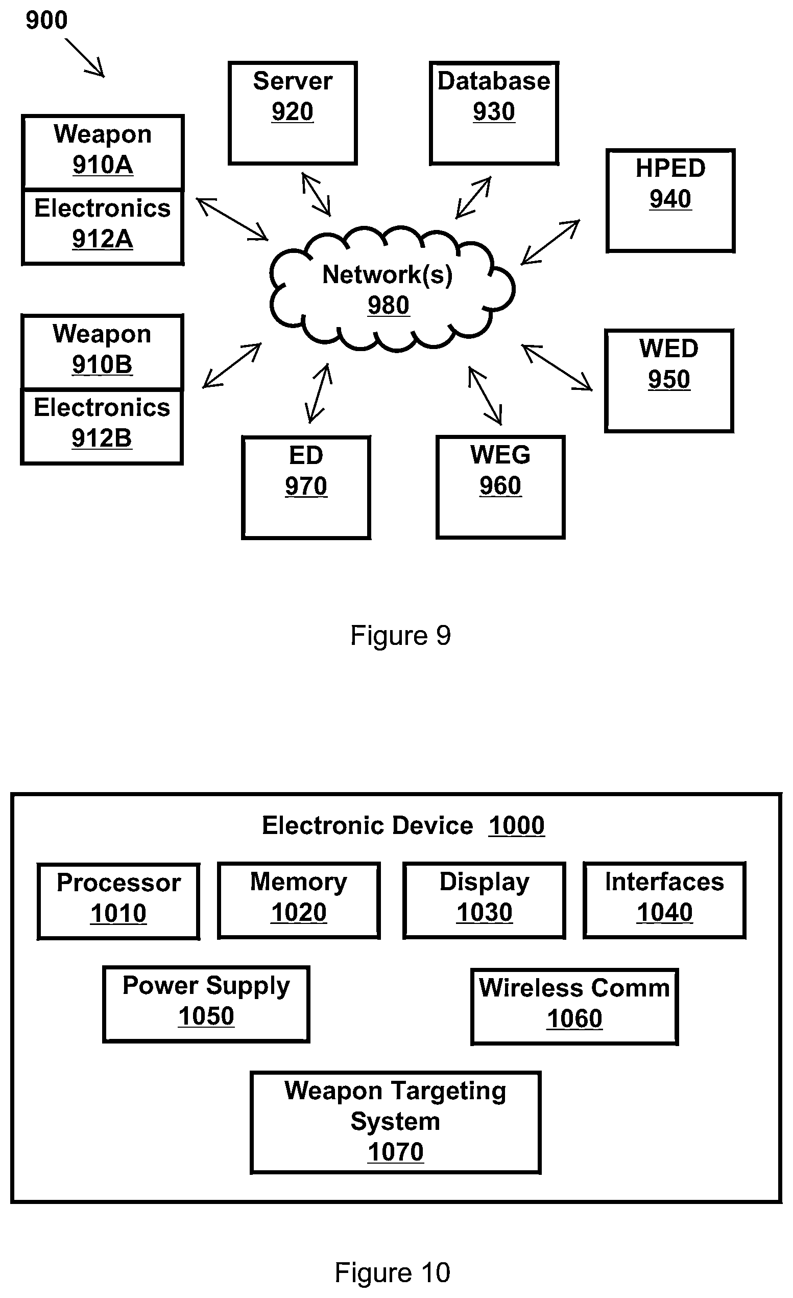 Patent US11776169 Figure 8 – Weapon targeting system