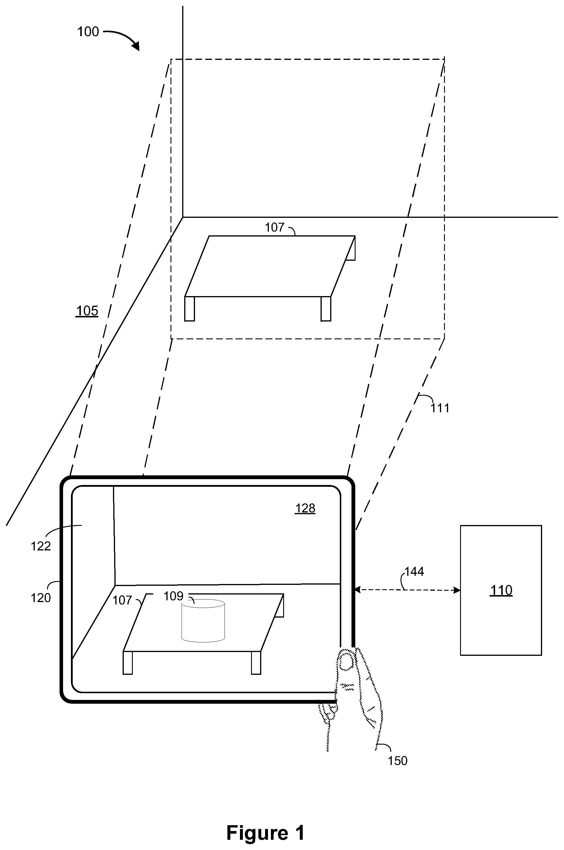 Patent US11776192 — Method and device for generating a blended animation — Figure 1