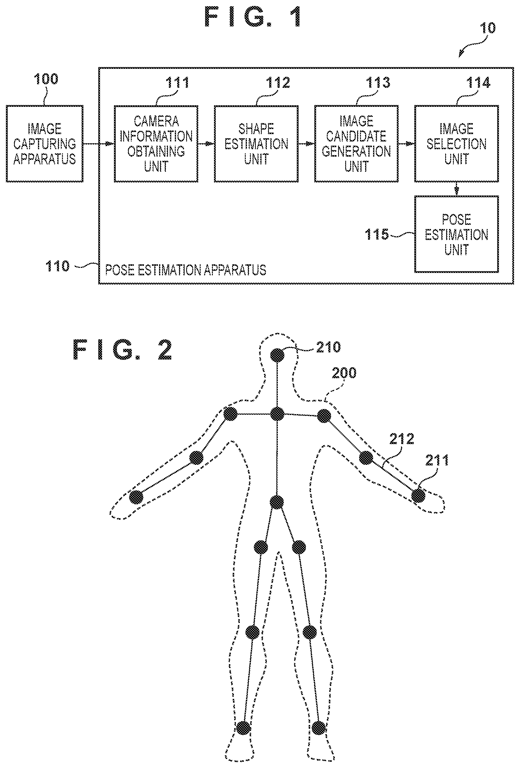 Patent US11776213 — Pose generation apparatus, generation method, and storage medium — Figure 1