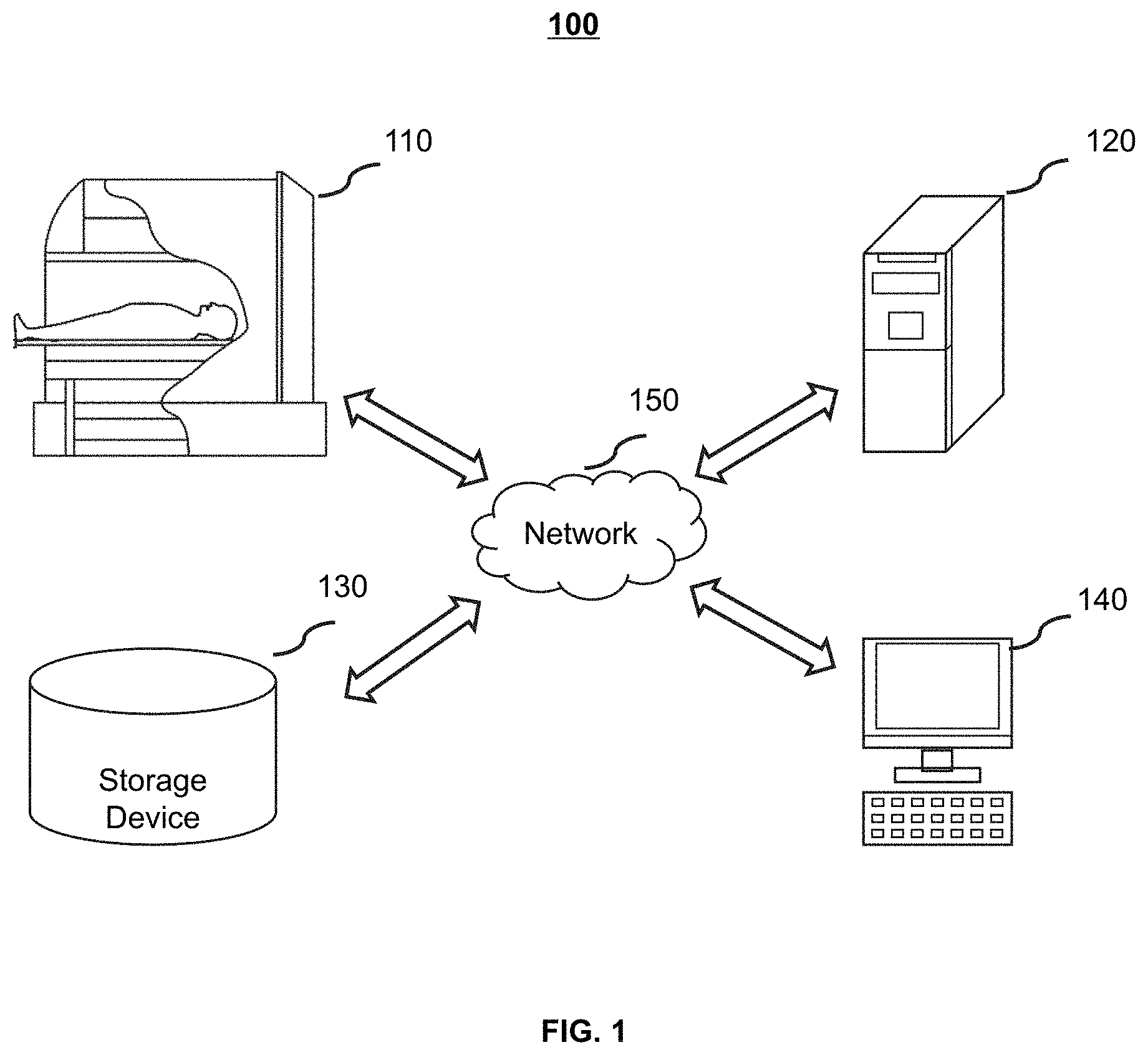 Patent US11776216 — System and method for extracting a region of interest from volume data — Figure 1