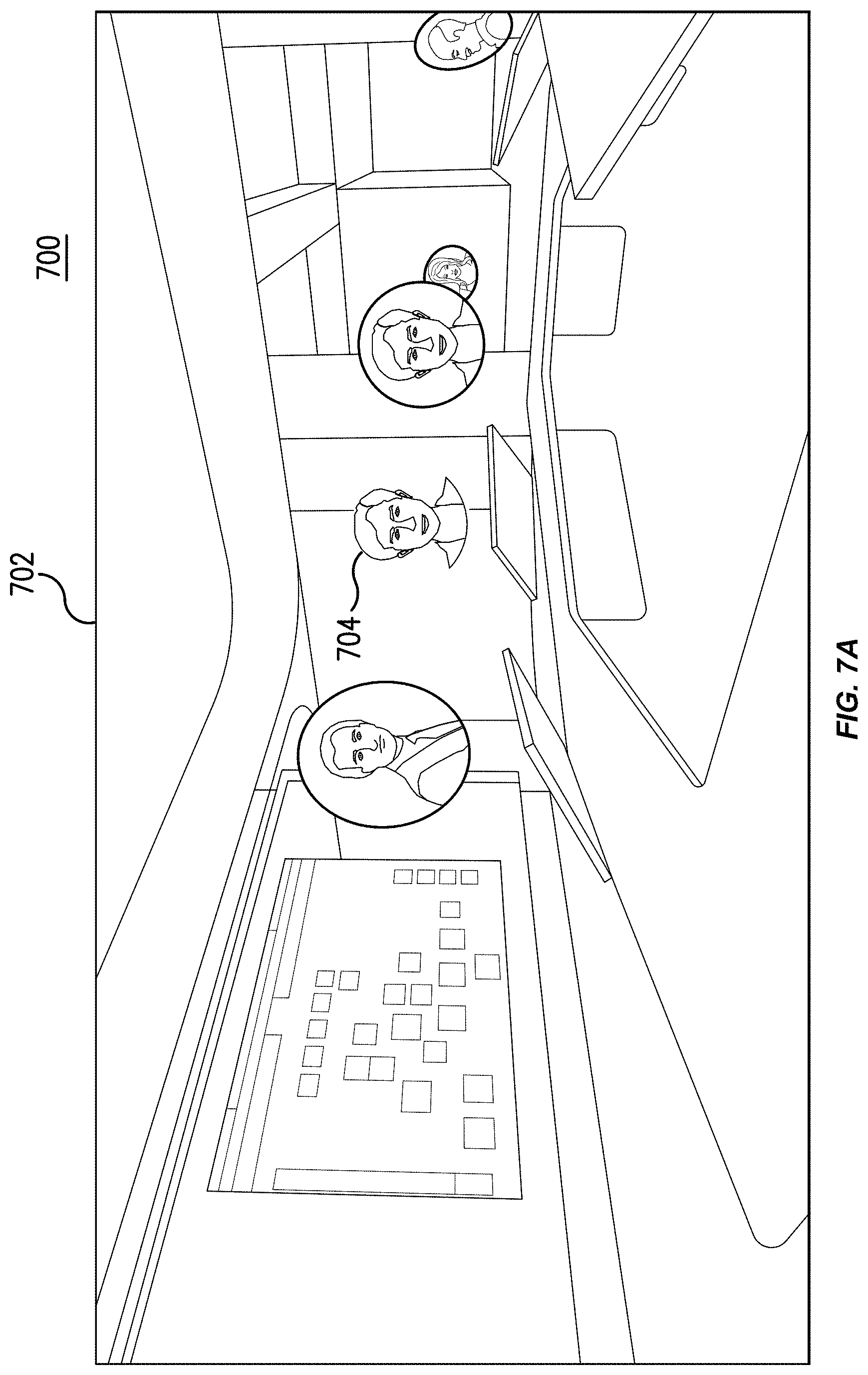 Patent US11776227 Figure 9 – Avatar background alteration