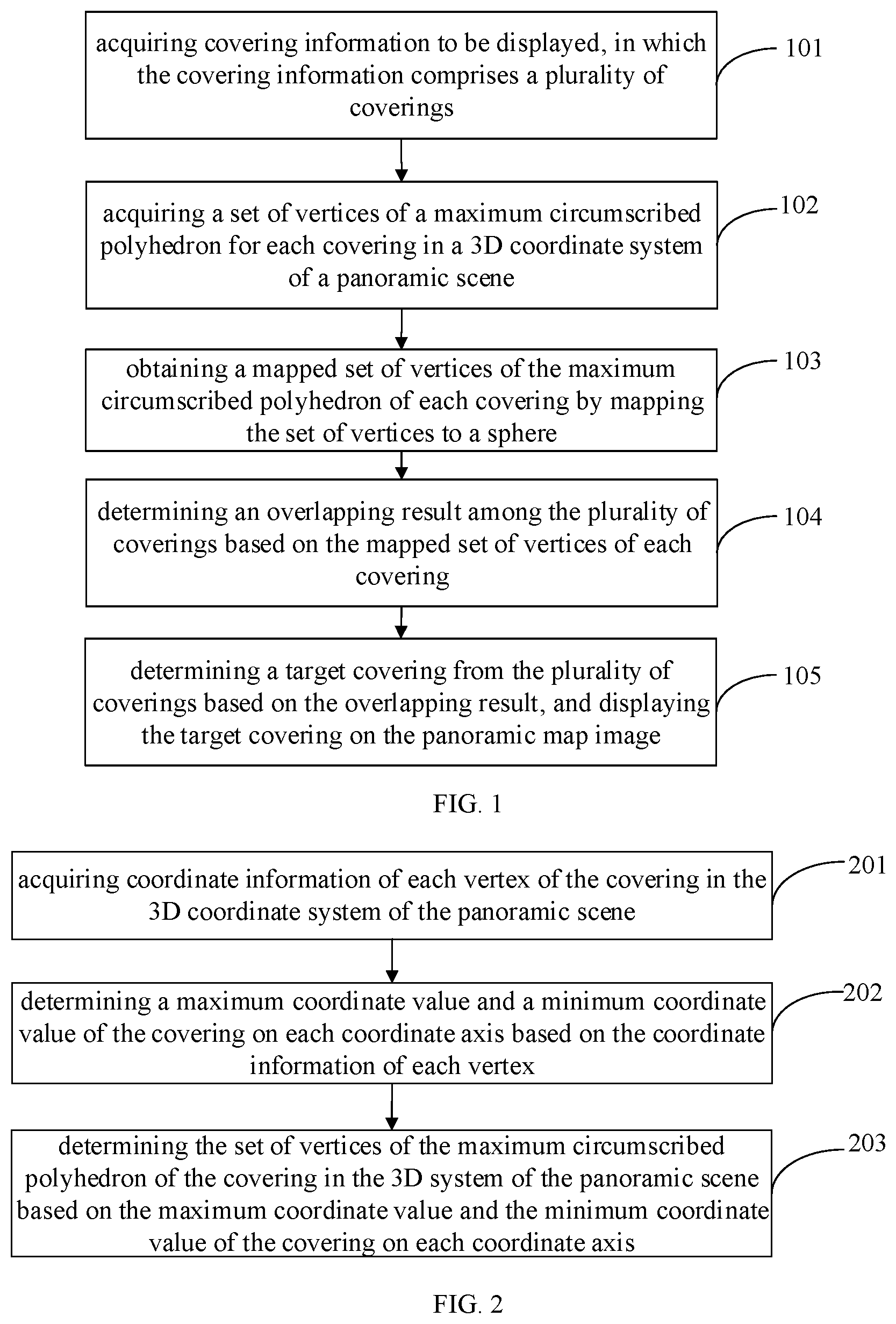 Patent US11776231 Figure 1 – Method and apparatus for displaying covering, and storage medium