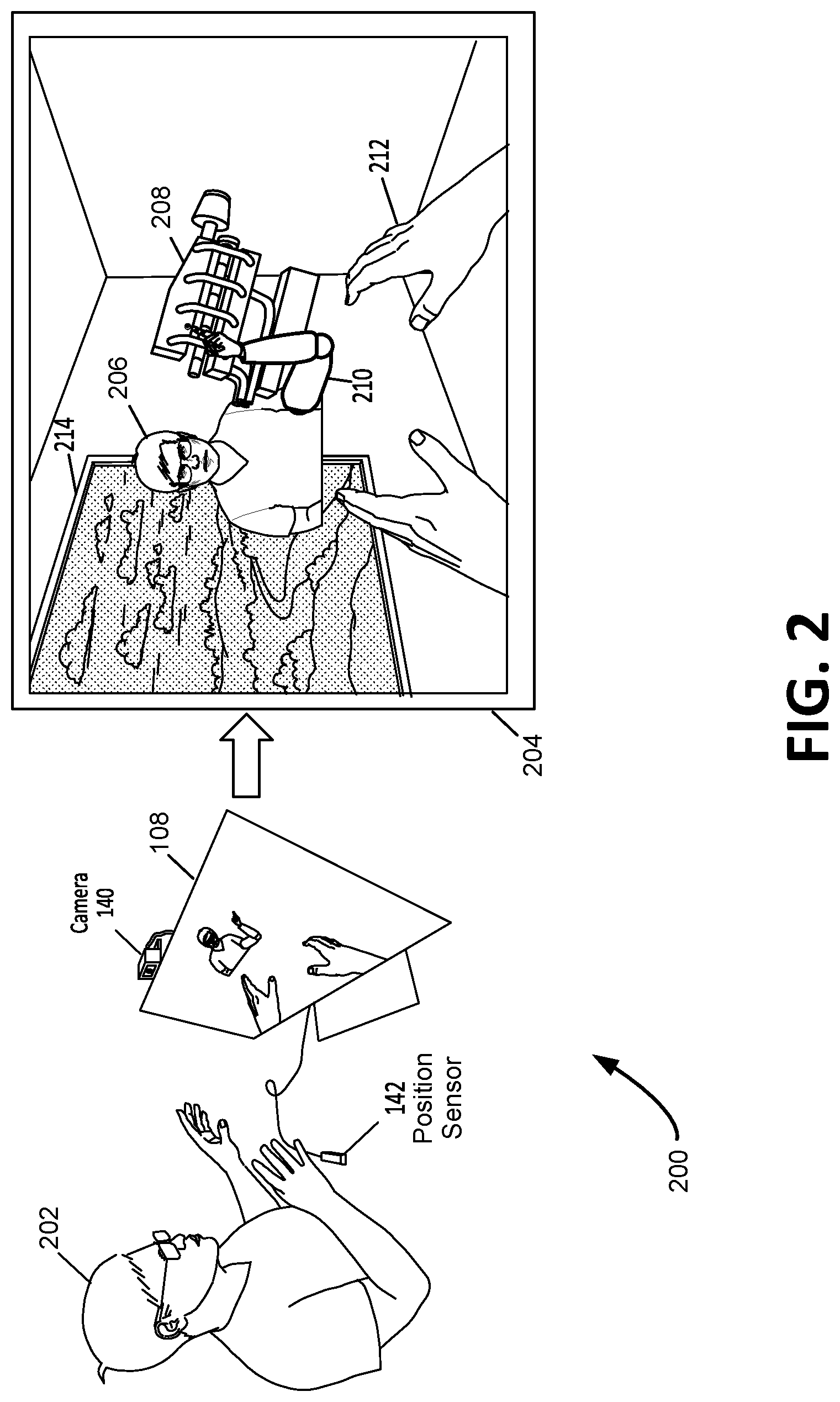 Patent US11776232 Figure 2 – Virtual 3D pointing and manipulation