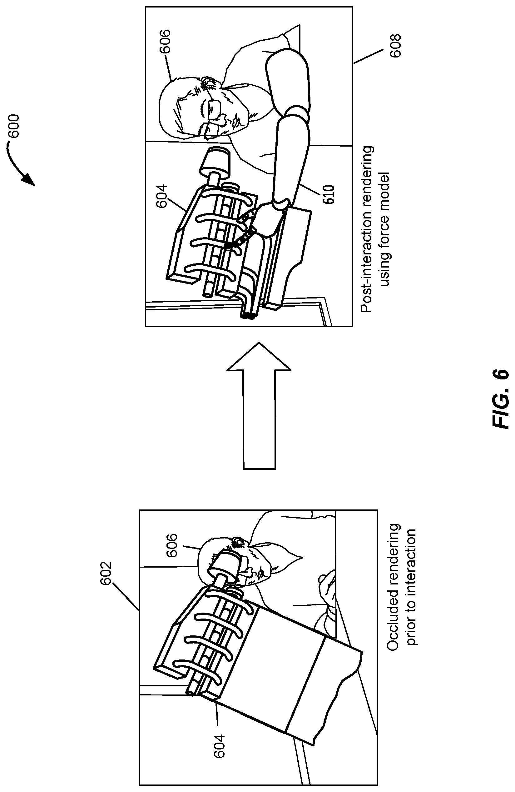 Patent US11776232 Figure 6 – Virtual 3D pointing and manipulation