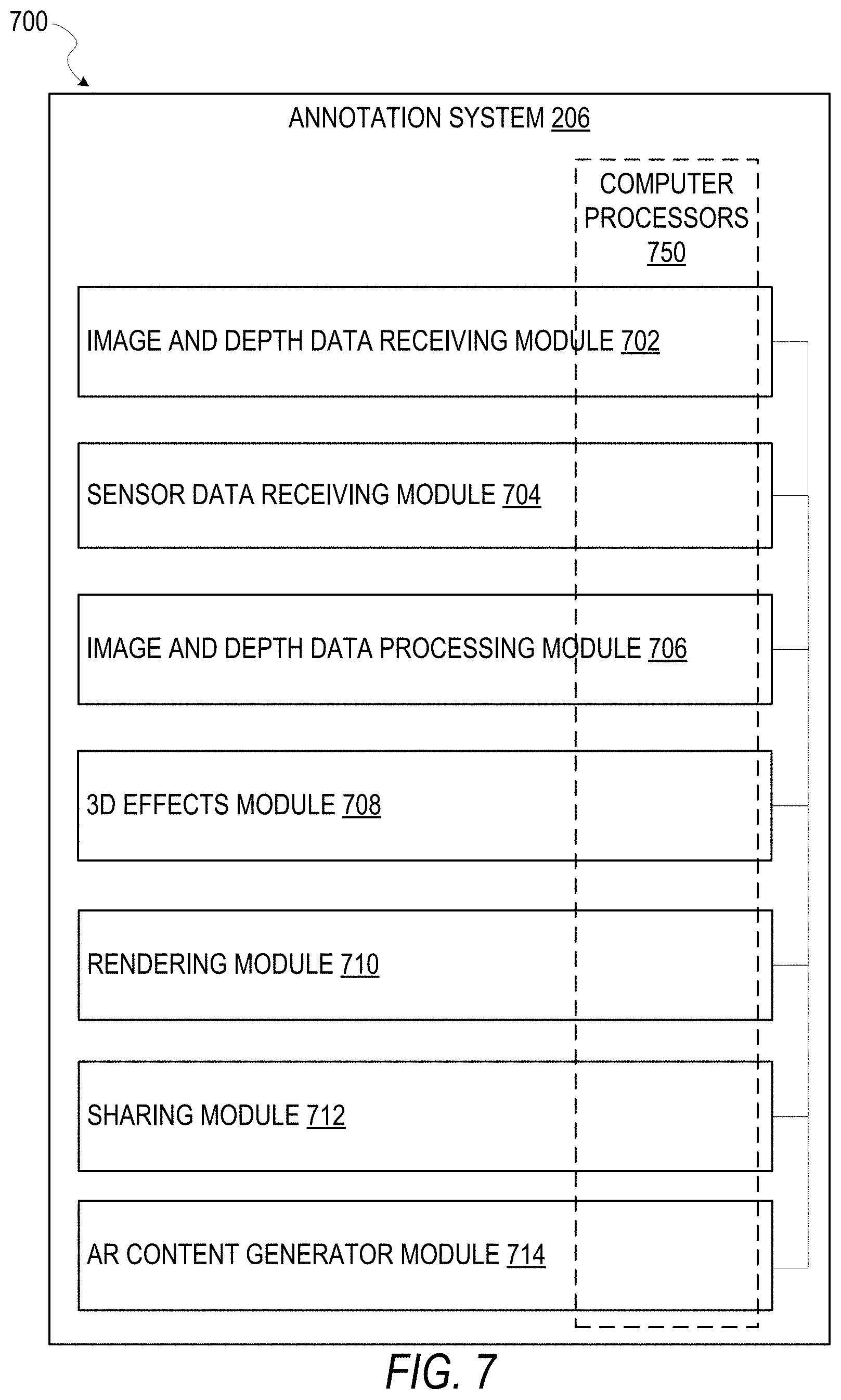 Patent US11776233 Figure 7 – Beautification techniques for 3D data in a messaging system