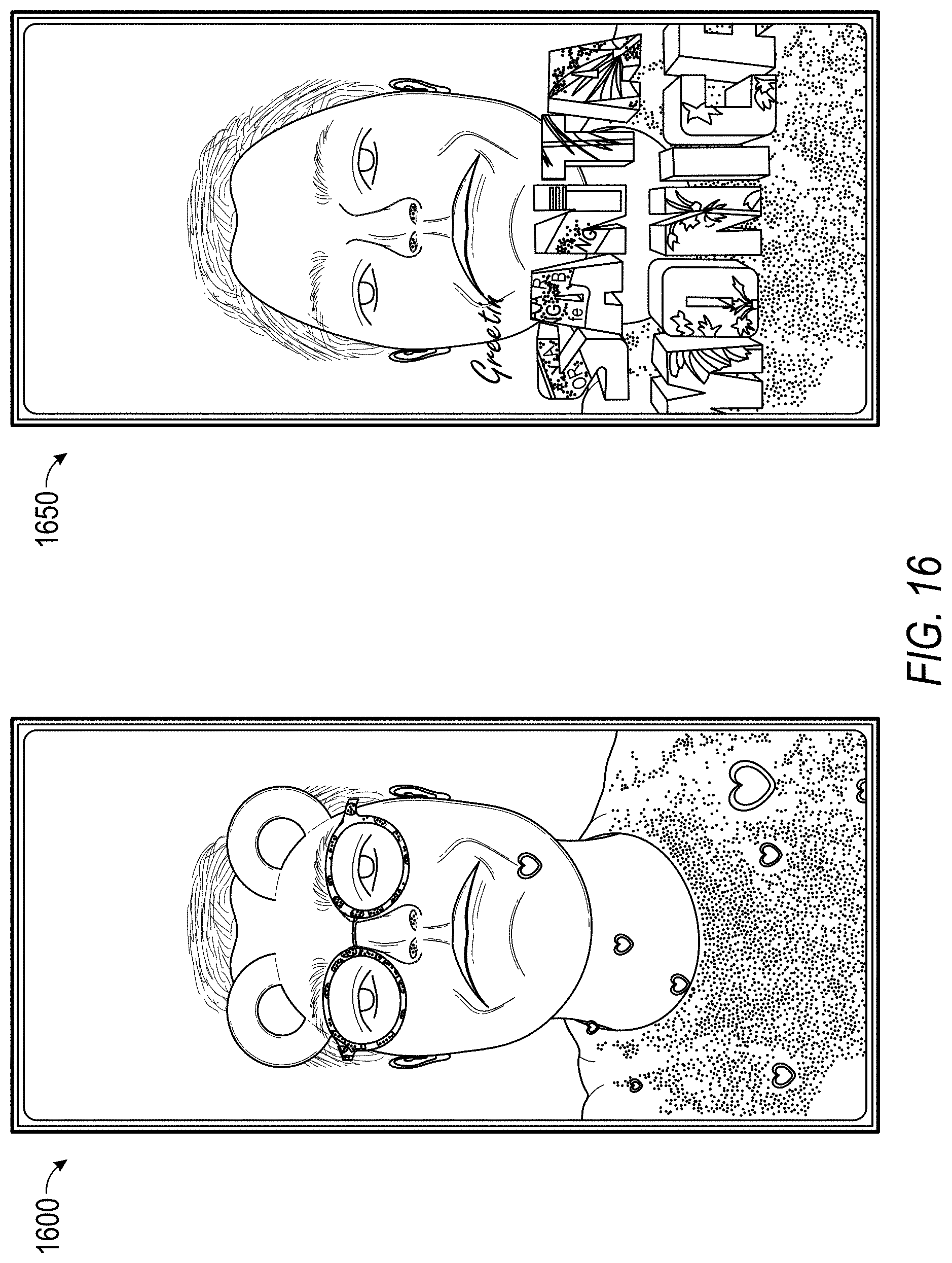 Patent US11776233 Figure 16 – Beautification techniques for 3D data in a messaging system