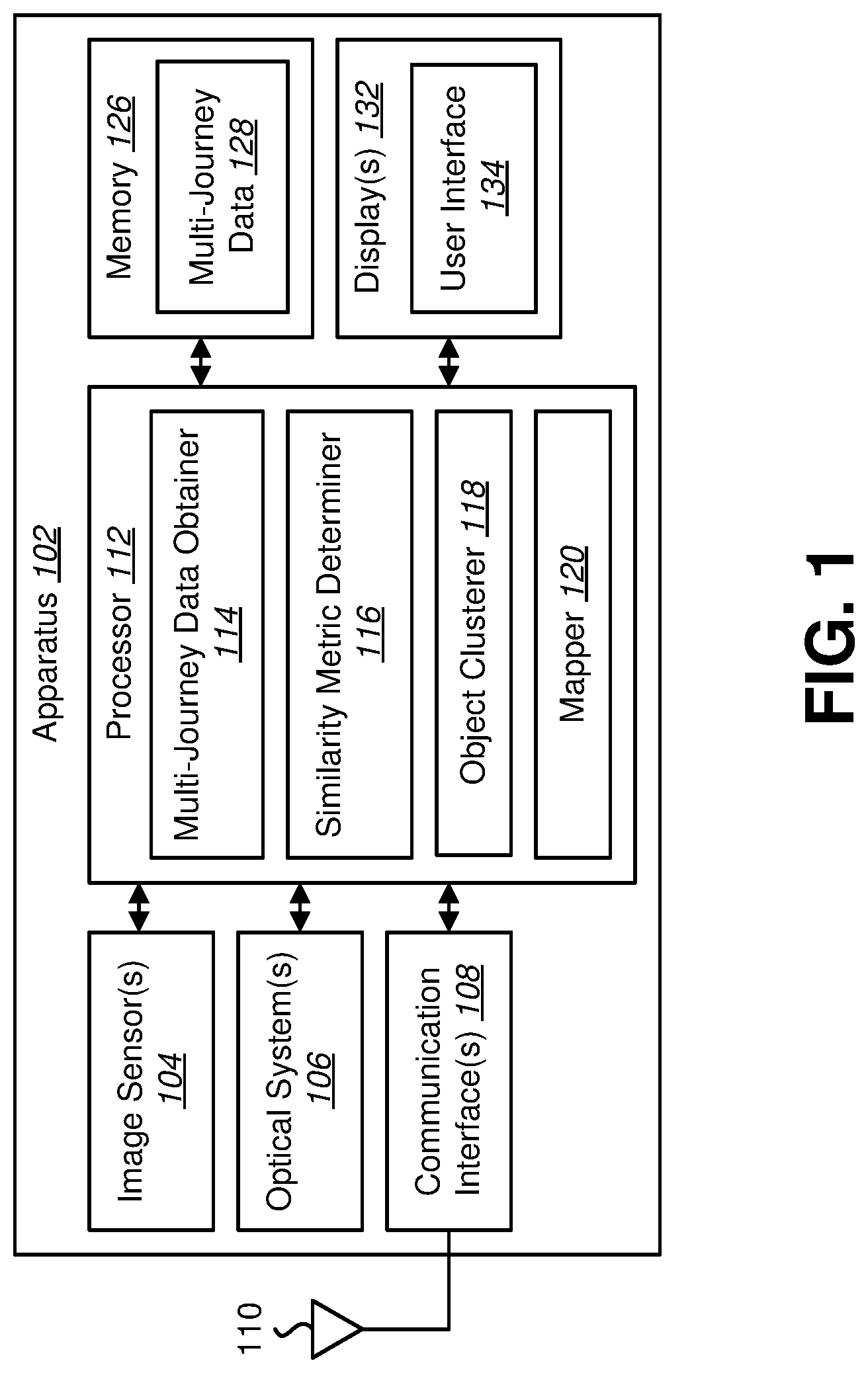 Patent US11776280 Figure 1 – Systems and methods for mapping based on multi-journey data