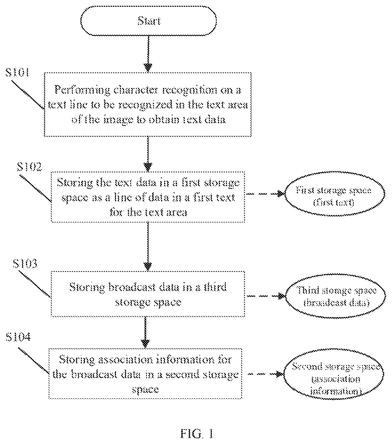Patent US11776286 — Image text broadcasting — Figure 1