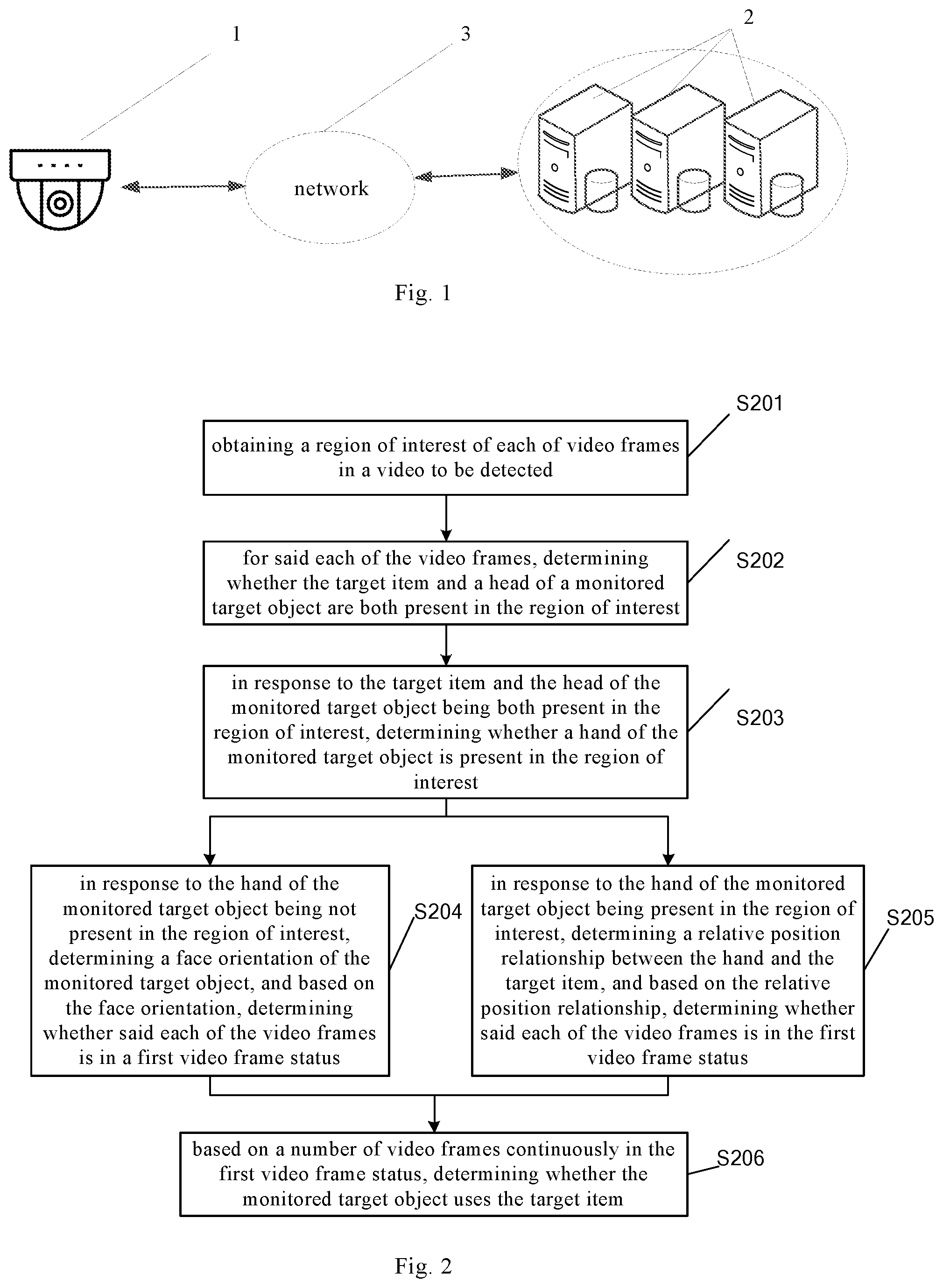 Patent US11776294 — Method, apparatus, computing device and computer-readable storage medium for monitoring use of target item — Figure 1