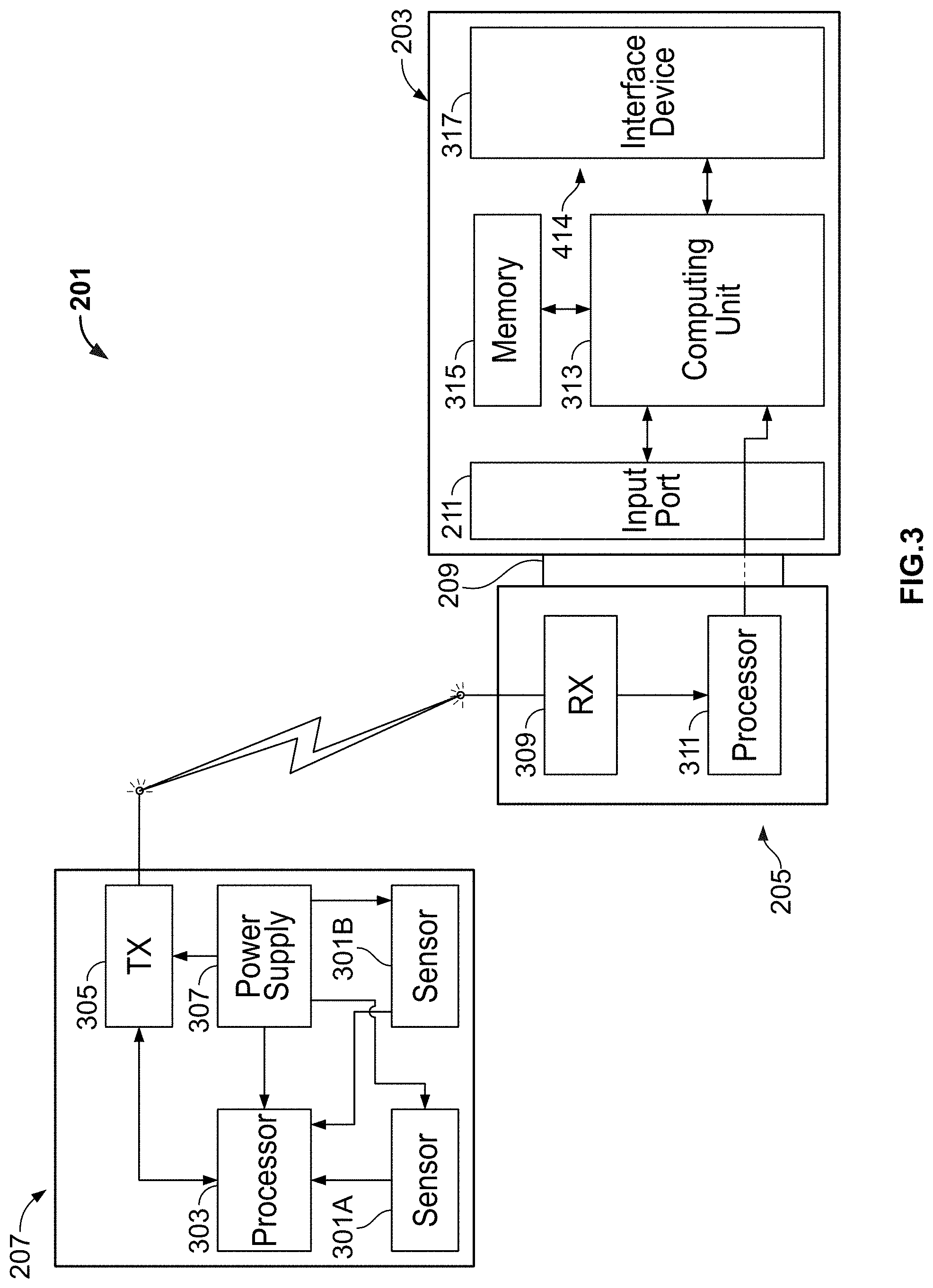 Patent US11776321 Figure 3 – Monitoring fitness using a mobile device