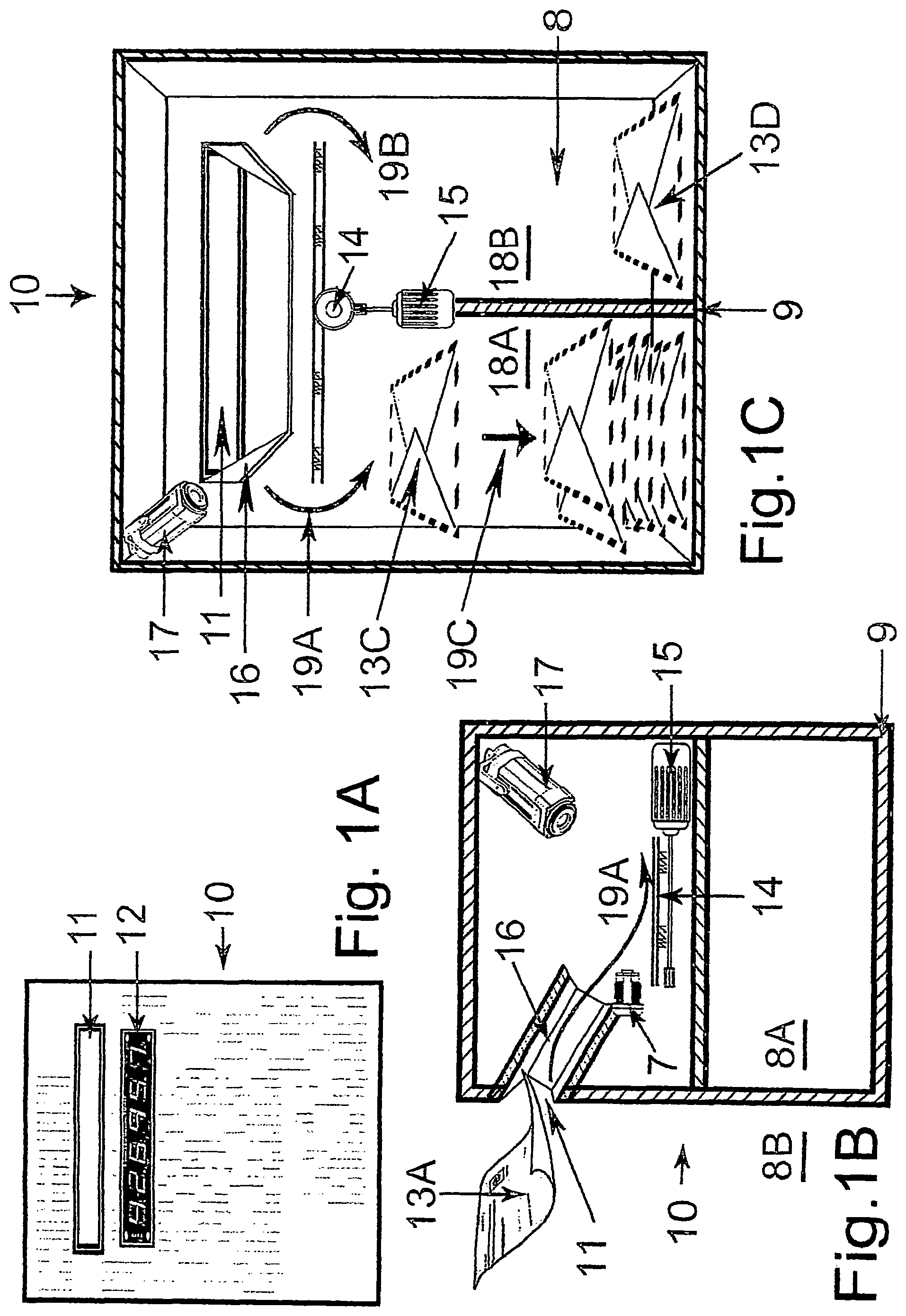 Patent US11776344 — Ballot drop box — Figure 1