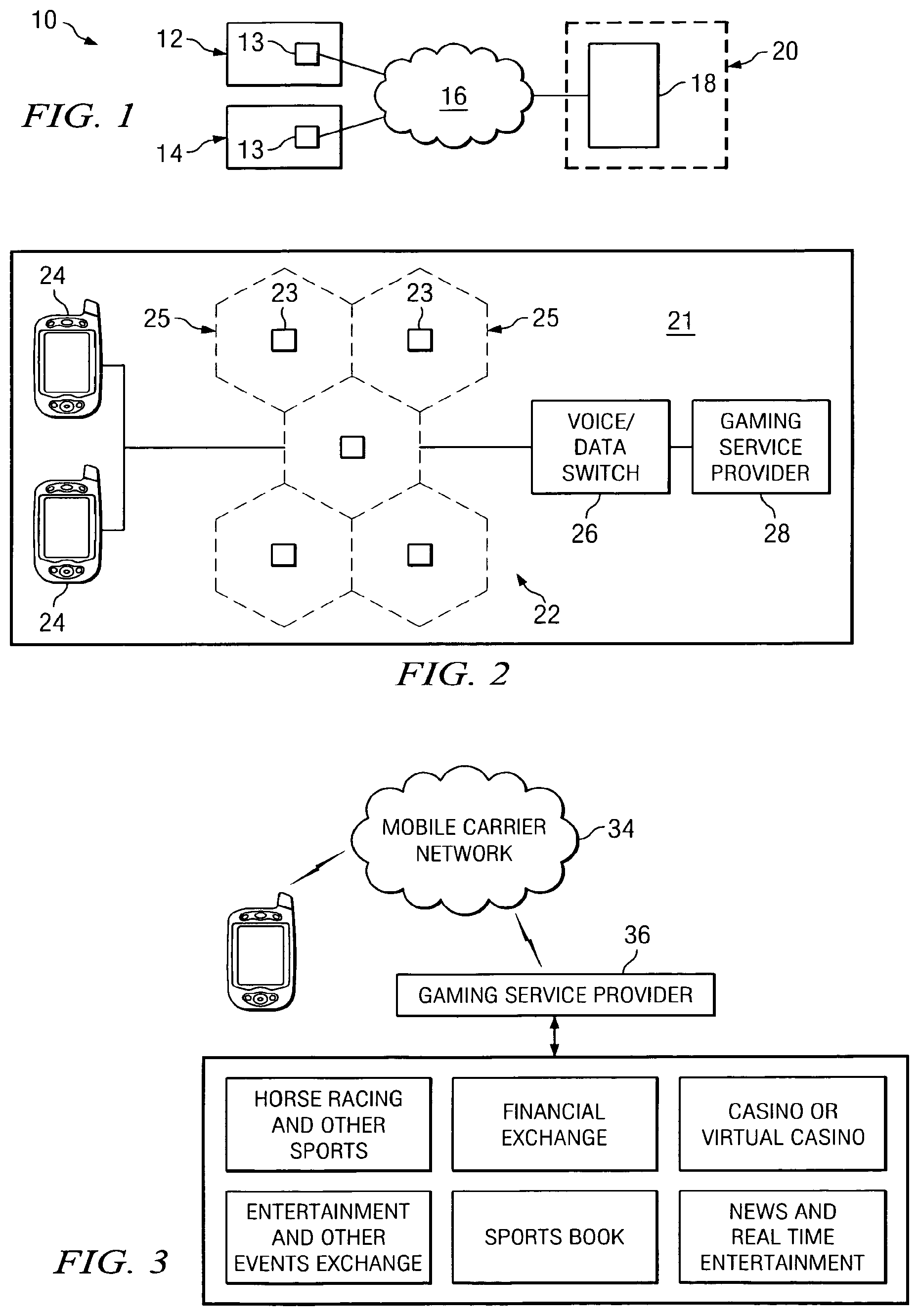 Patent US11776354 Figure 1 – System and method for wireless gaming system with user profiles