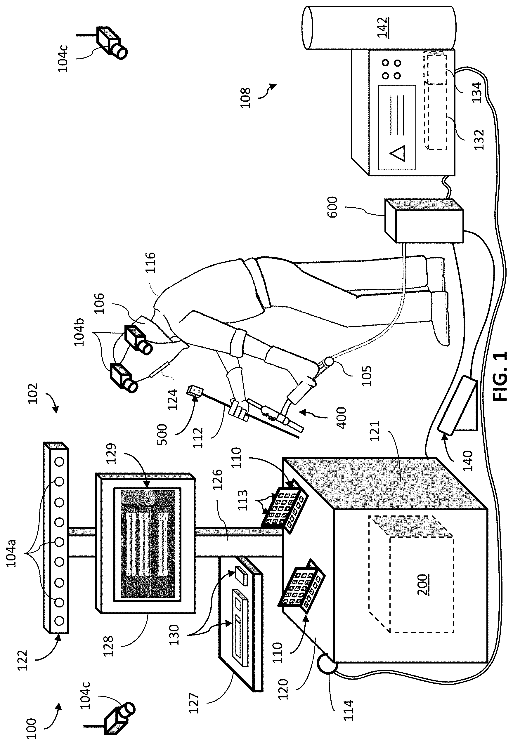Patent US11776423 — Connection boxes for gas tungsten arc welding training systems — Figure 1