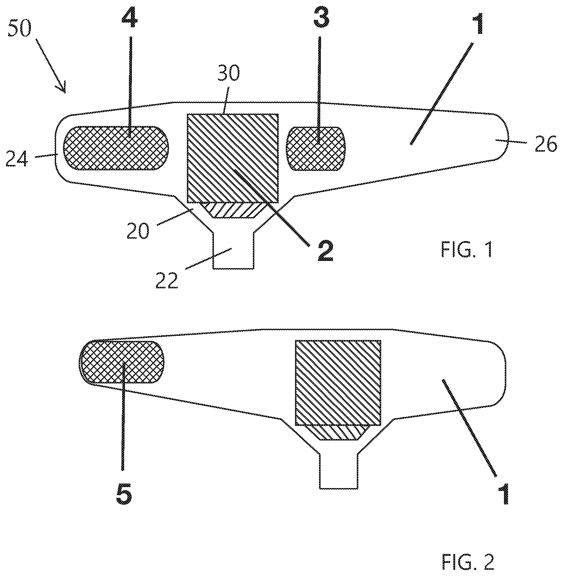 Patent US11776429 — Wearable airway medical training device — Figure 1