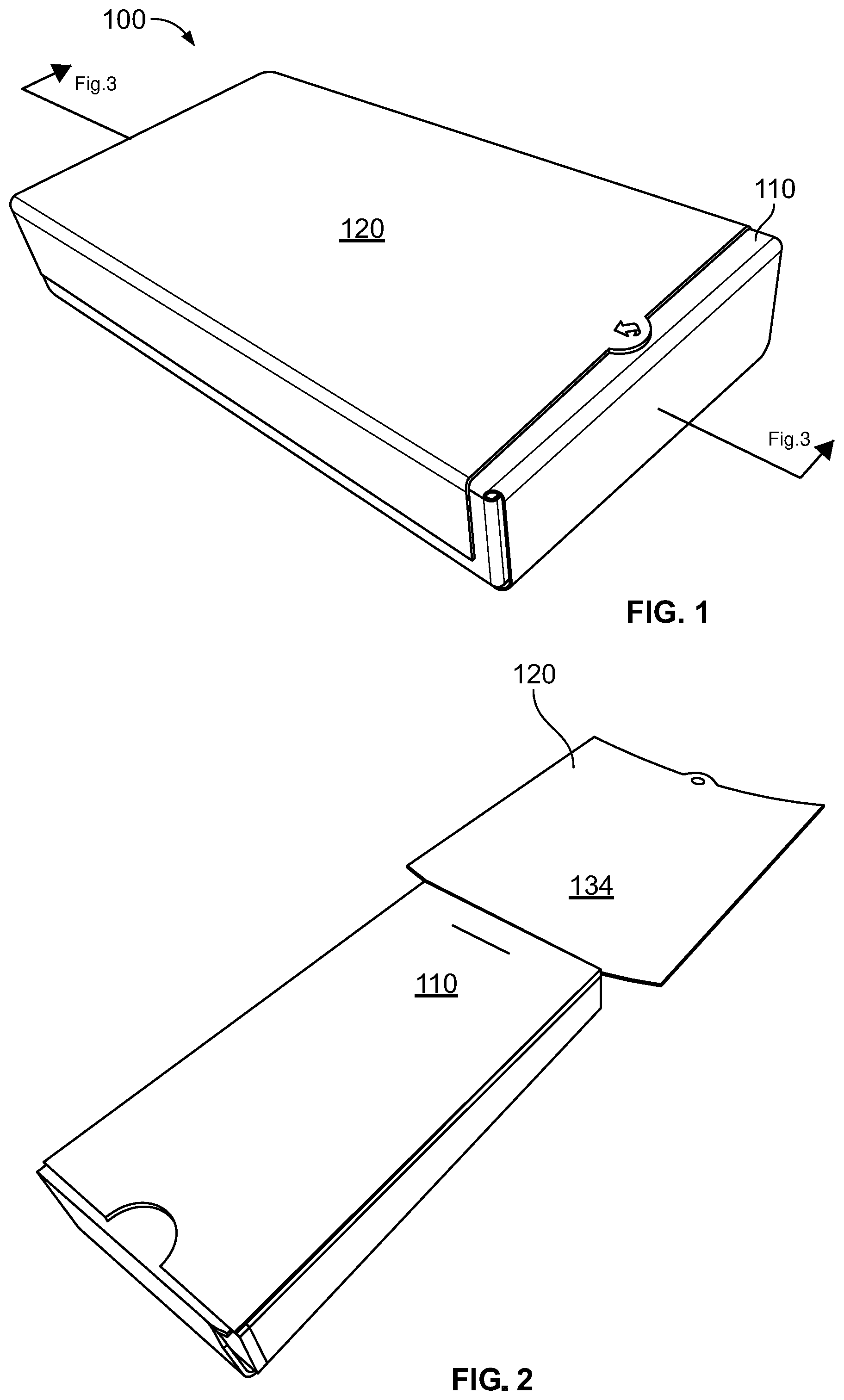 Patent US11776431 Figure 1 – Multilayer label