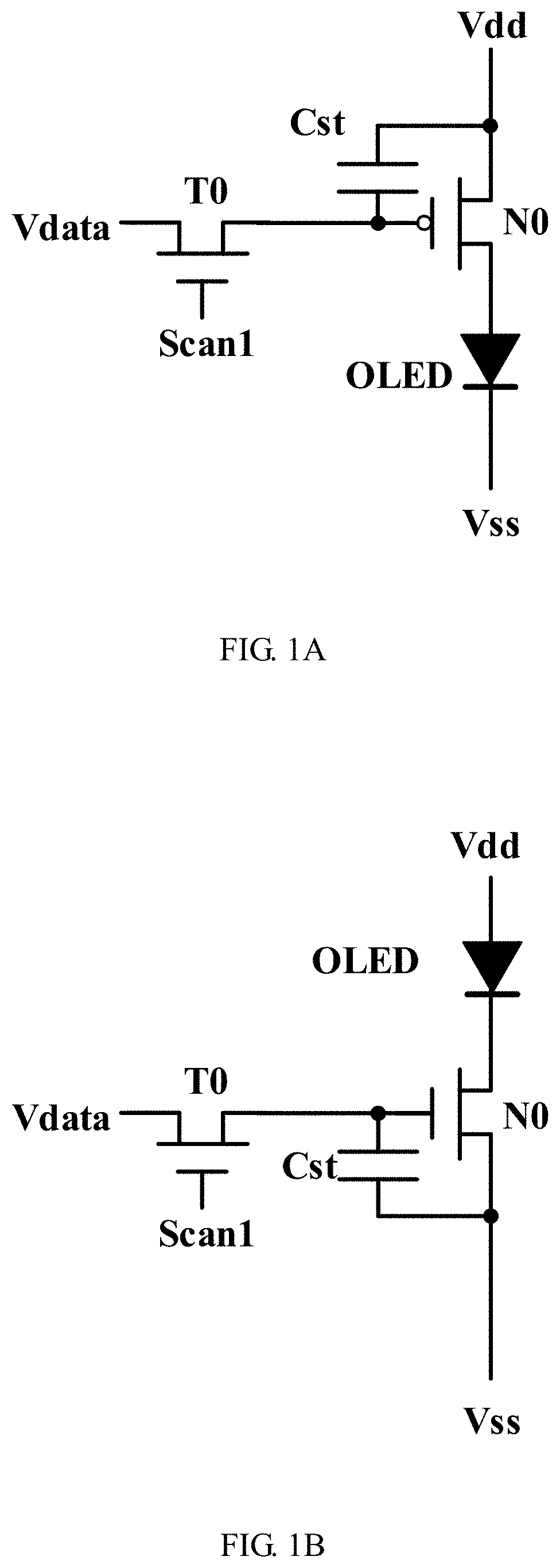 Patent US11776438 Figure 1 – Detecting method of pixel circuit, driving method of display panel and display device
