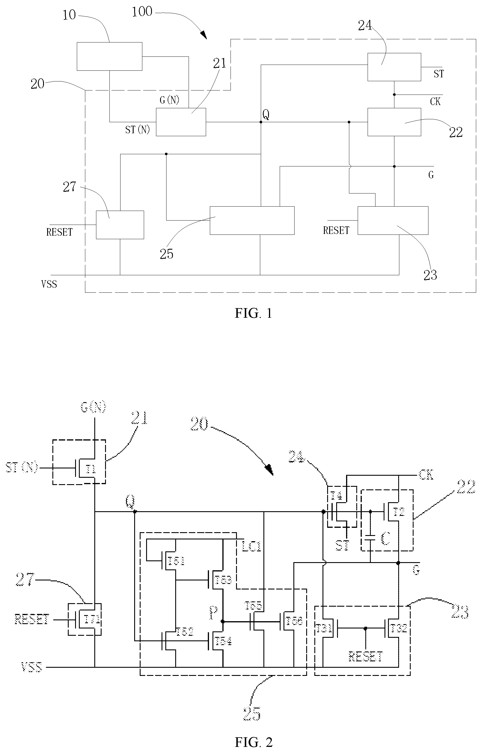 Patent US11776446 — Display panel — Figure 1
