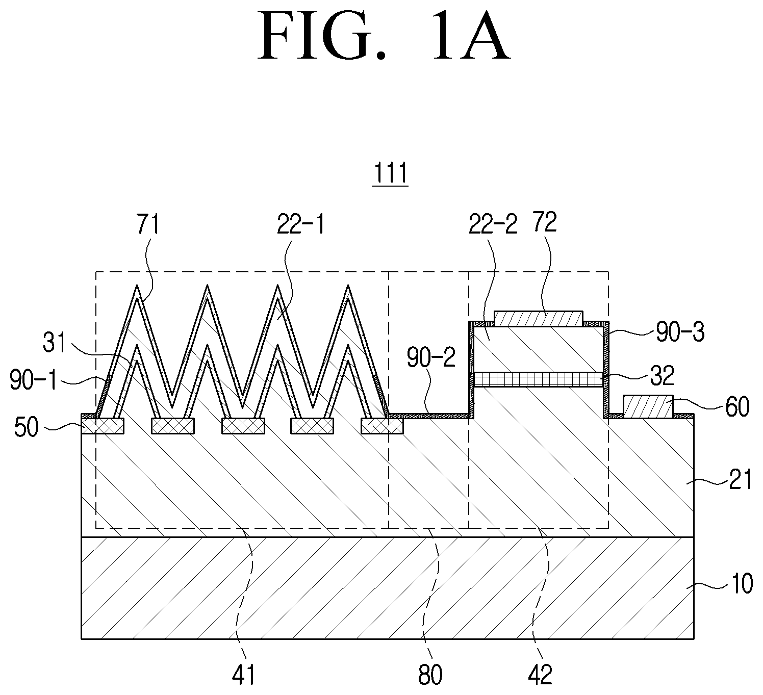 Patent US11776448 — Light emitting diode, manufacturing method of light emitting diode and display device including light emitting diode — Figure 1