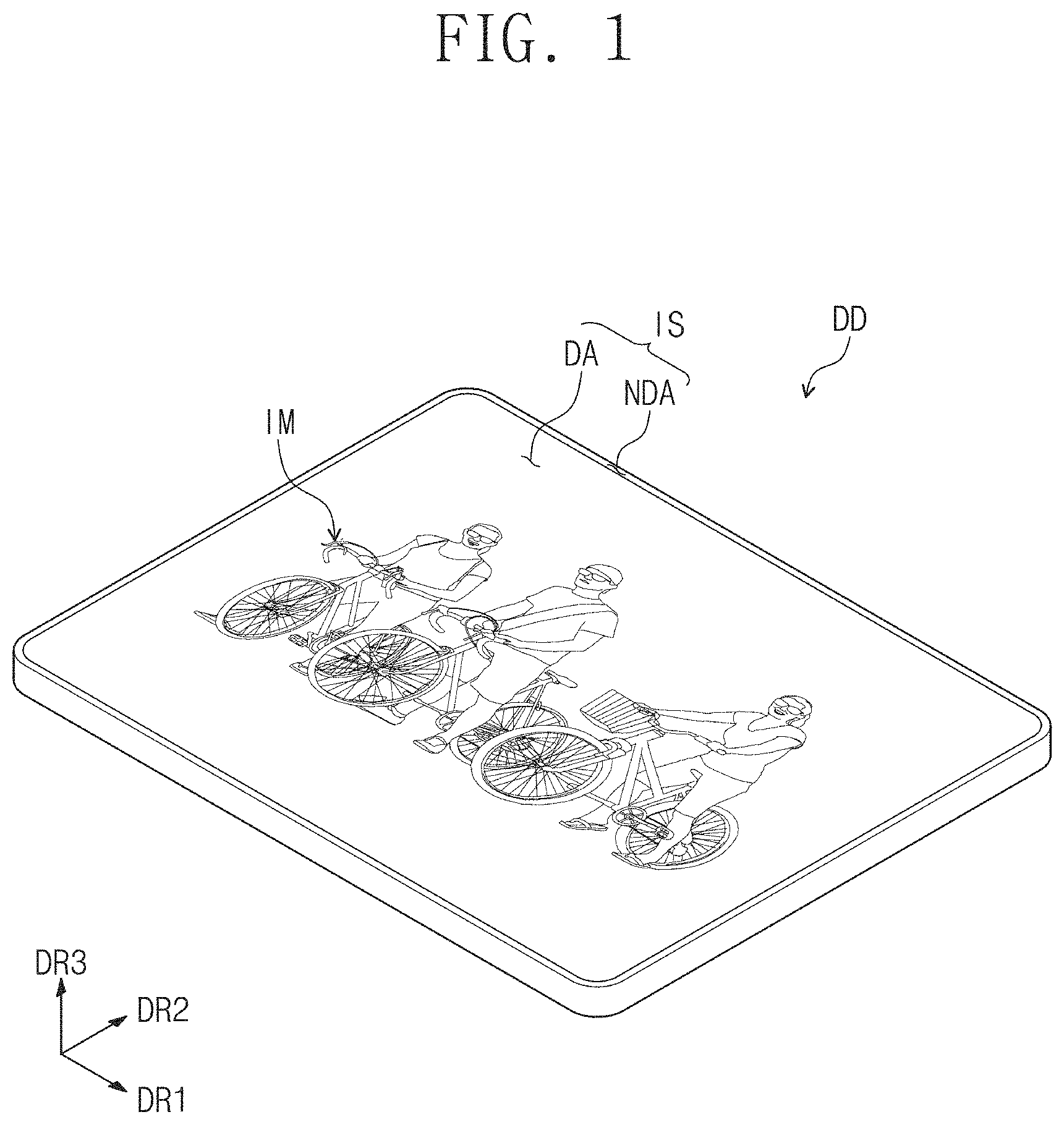 Patent US11776458 — Display device and method of operation the same — Figure 1