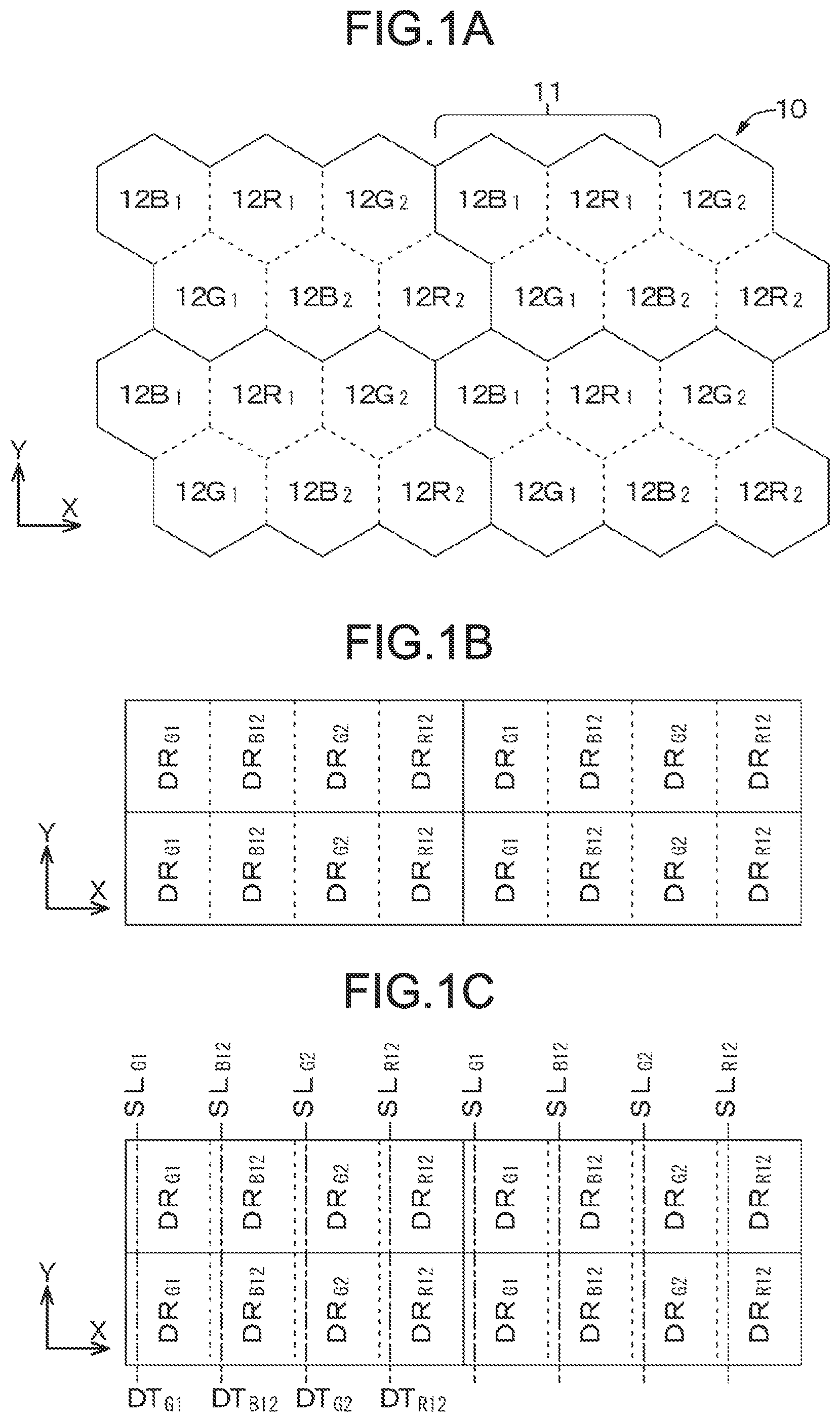 Patent US11776475 — Display device — Figure 1