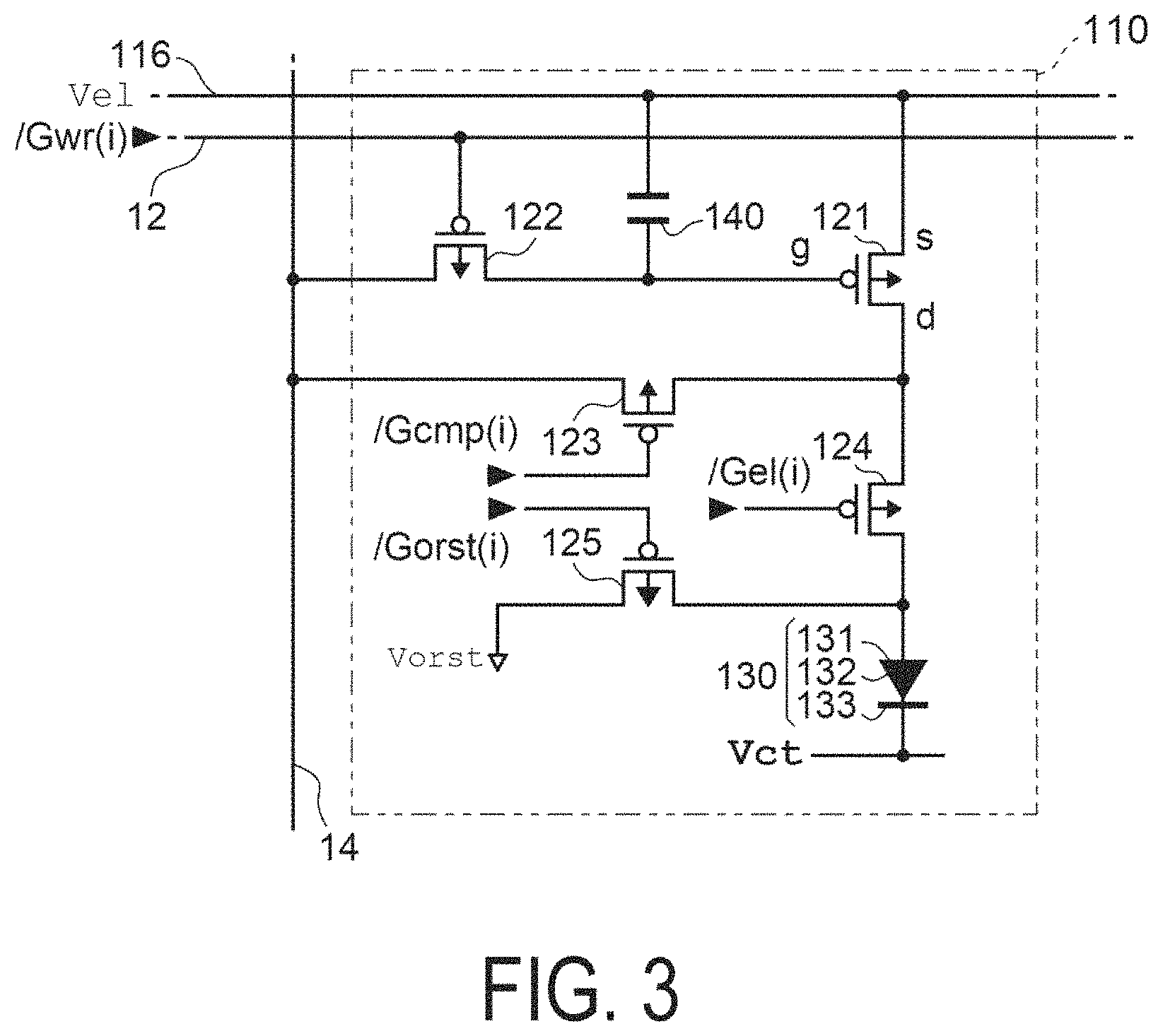 Patent US11776486 Figure 3 – DA conversion circuit, electro-optical device and electronic apparatus