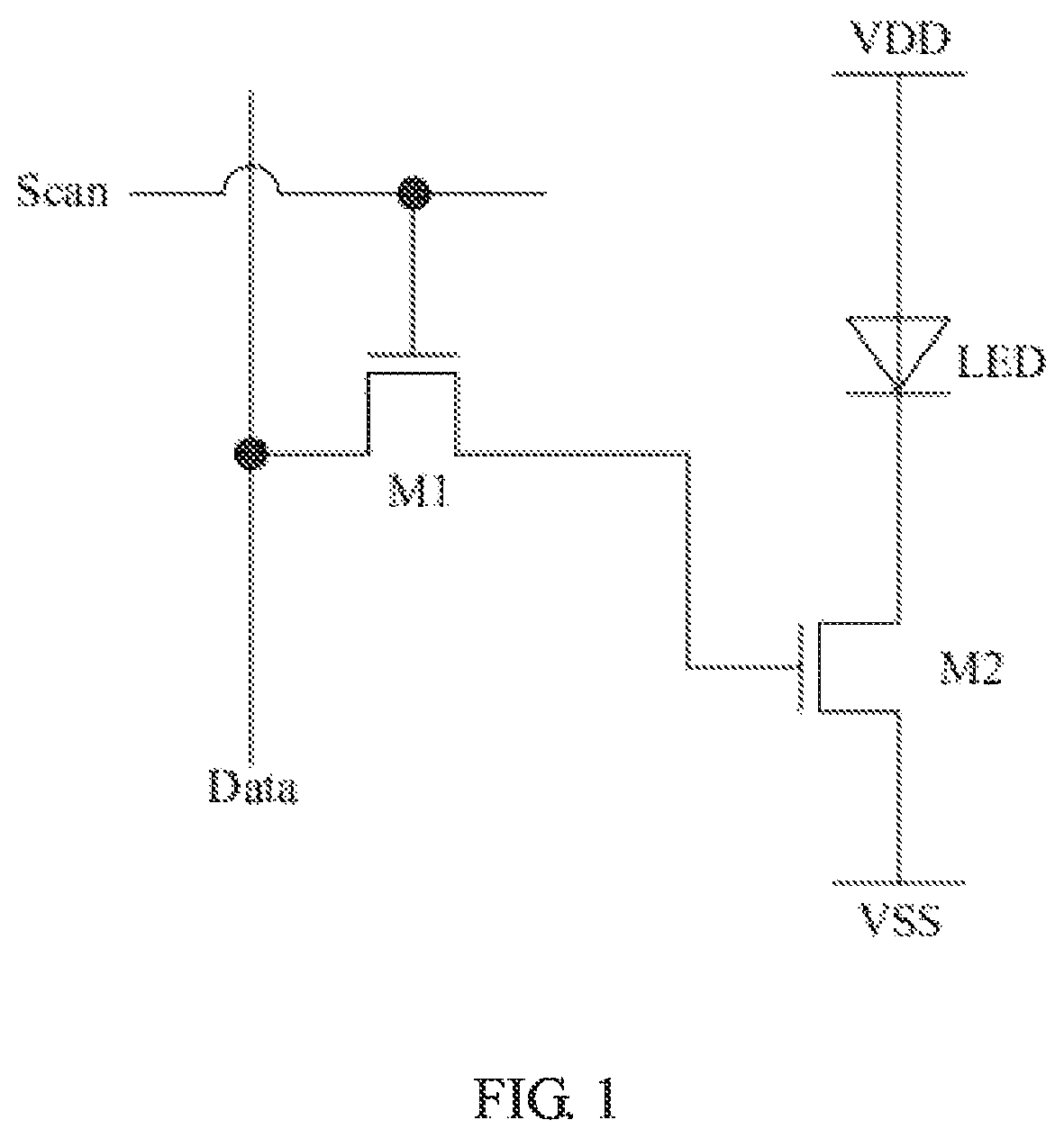 Patent US11776488 Figure 1 – Light-emitting substrate and display device