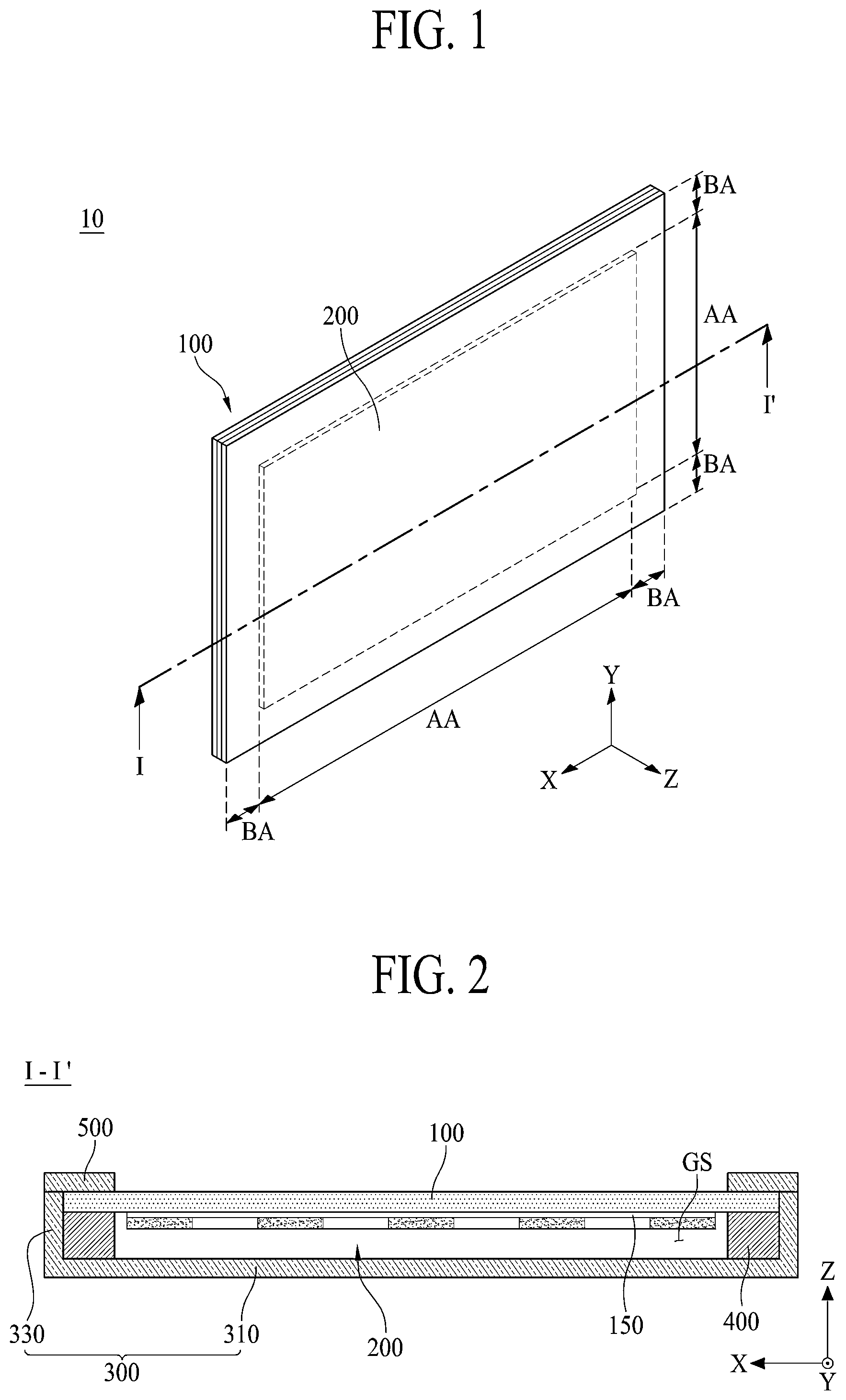 Patent US11776519 — Vibration generating device and display apparatus including the same — Figure 1