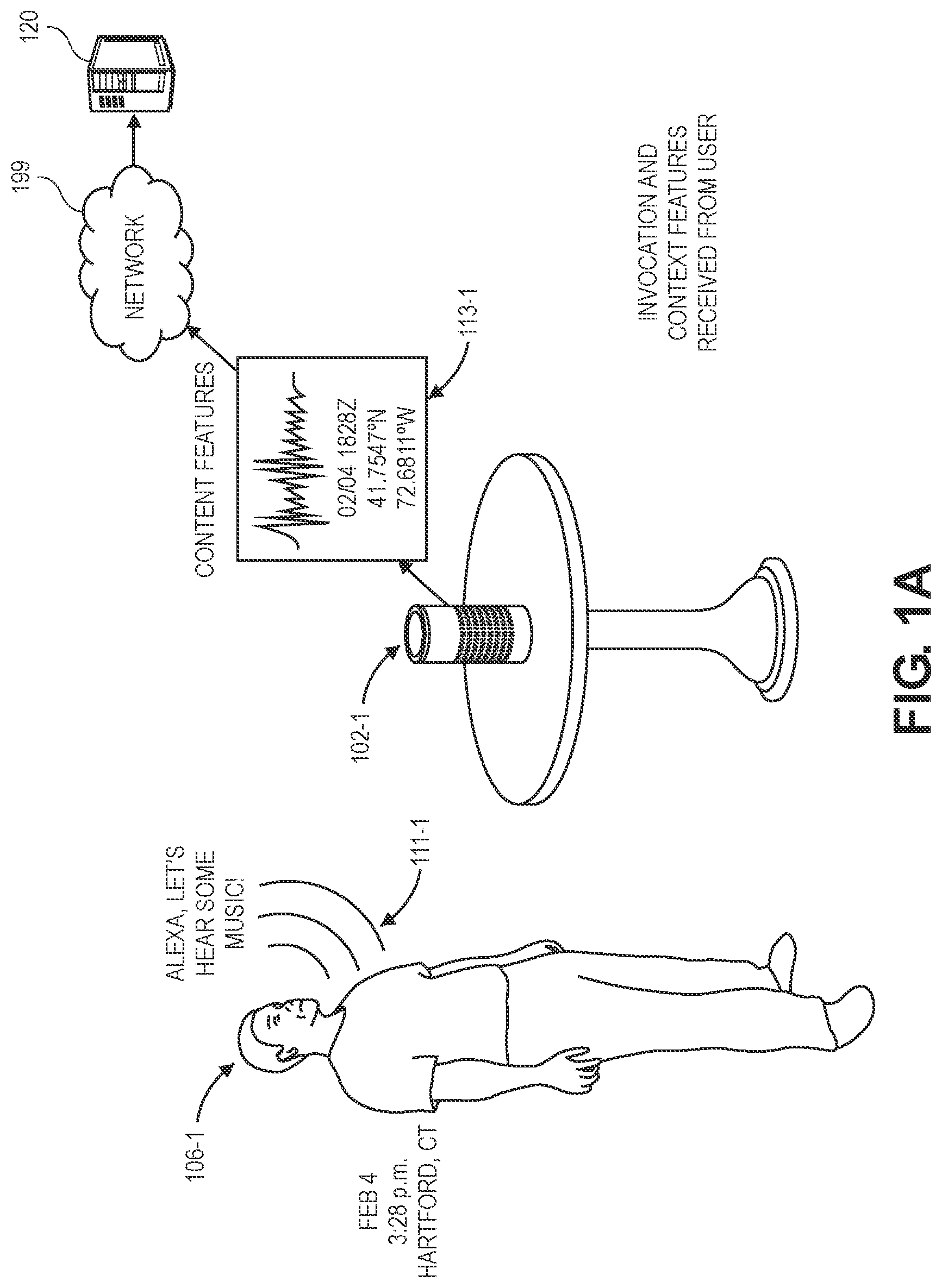 Patent US11776542 — Selecting dialog acts using controlled randomness and offline optimization — Figure 1
