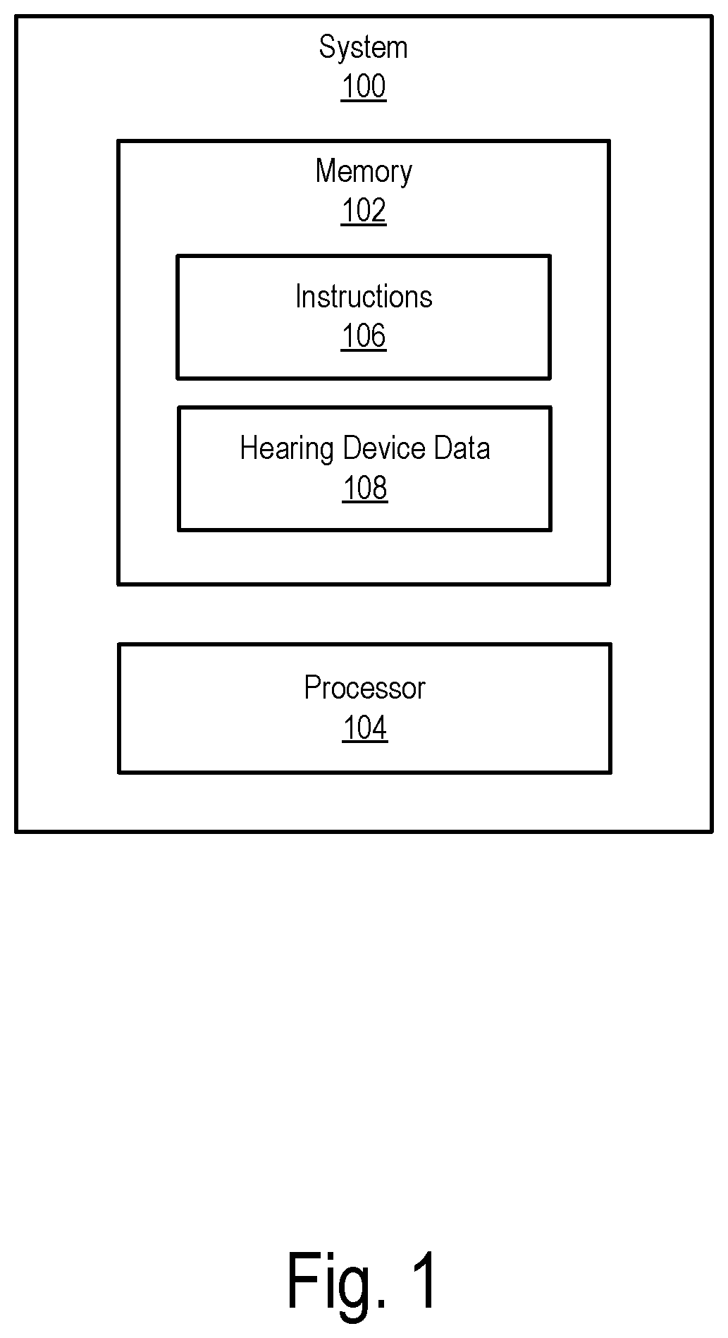 Patent US11776558 — Systems and methods for generating and/or implementing a modified audiogram — Figure 1