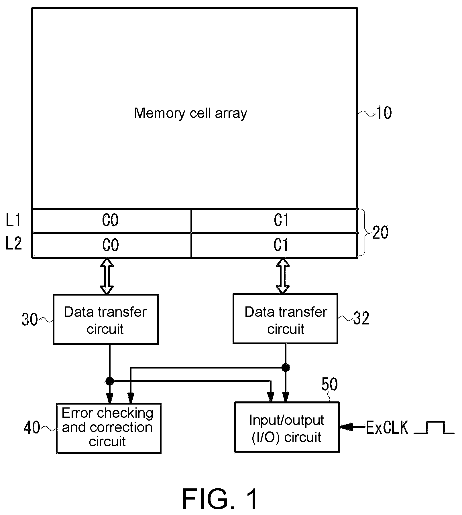 Patent US11776593 — Semiconductor device and continuous reading method — Figure 1
