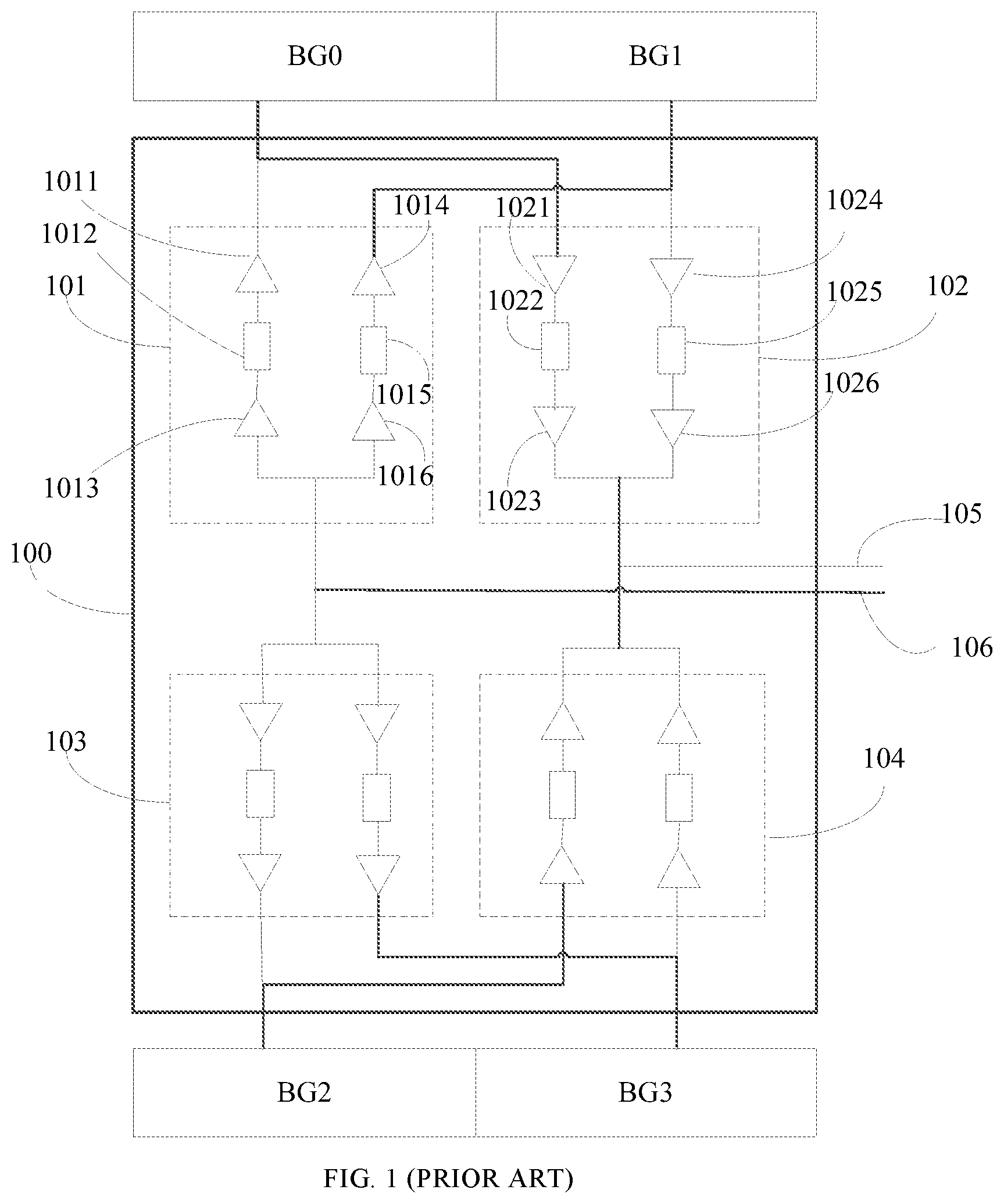Patent US11776598 — Data processing circuit and device — Figure 1