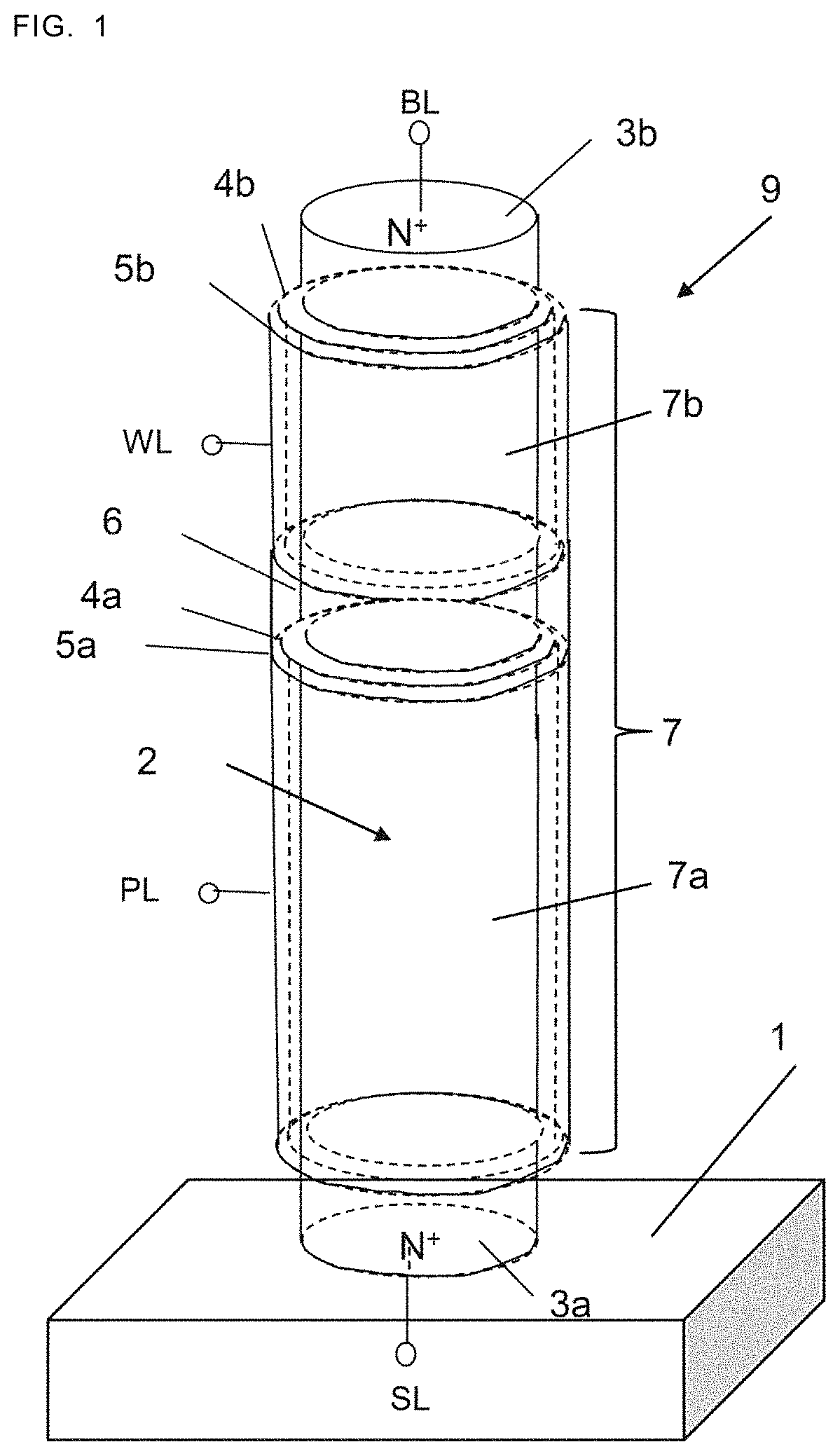 Patent US11776609 — Memory-element-including semiconductor device — Figure 1