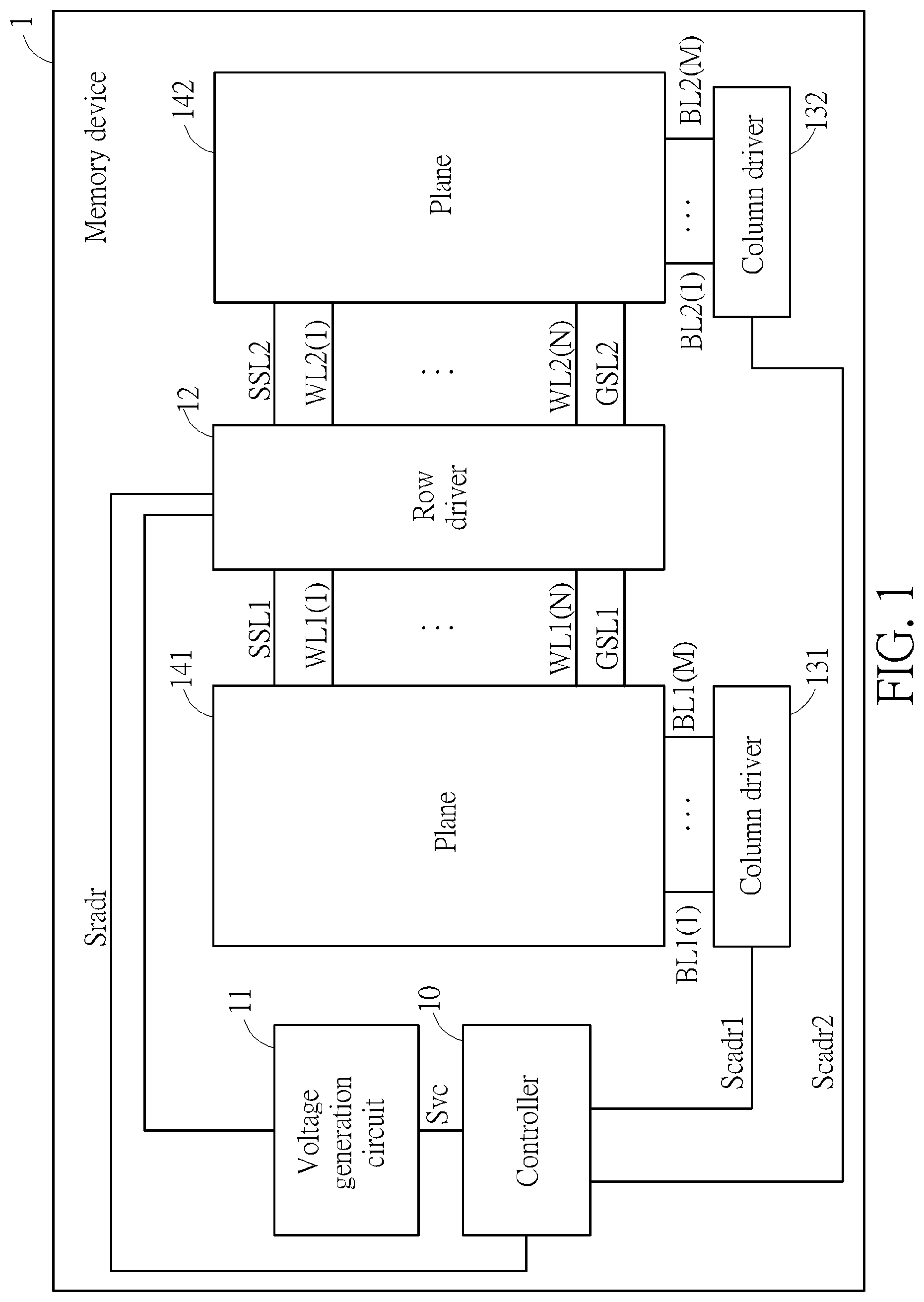 Patent US11776641 Figure 1 – Method of programming multi-plane memory device
