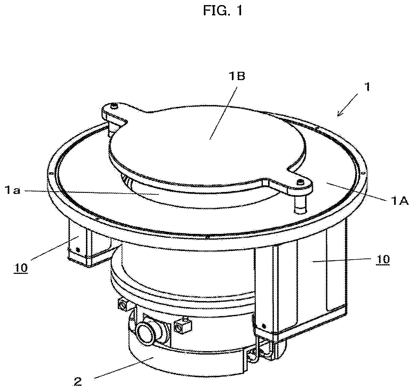 Patent US11776723 Figure 1 – Drive unit for gate valve