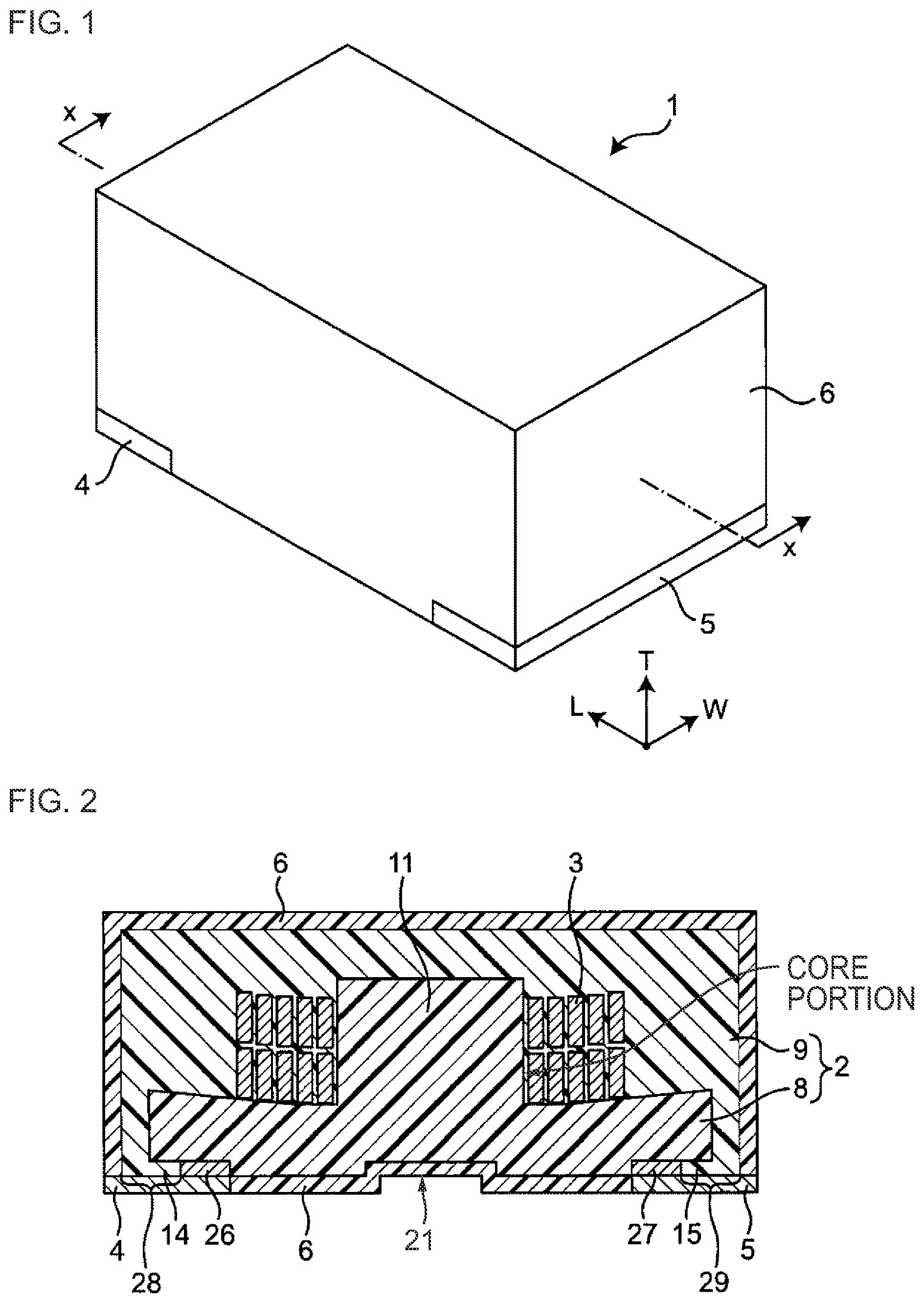 Patent US11776727 — Coil component magnetic base — Figure 1