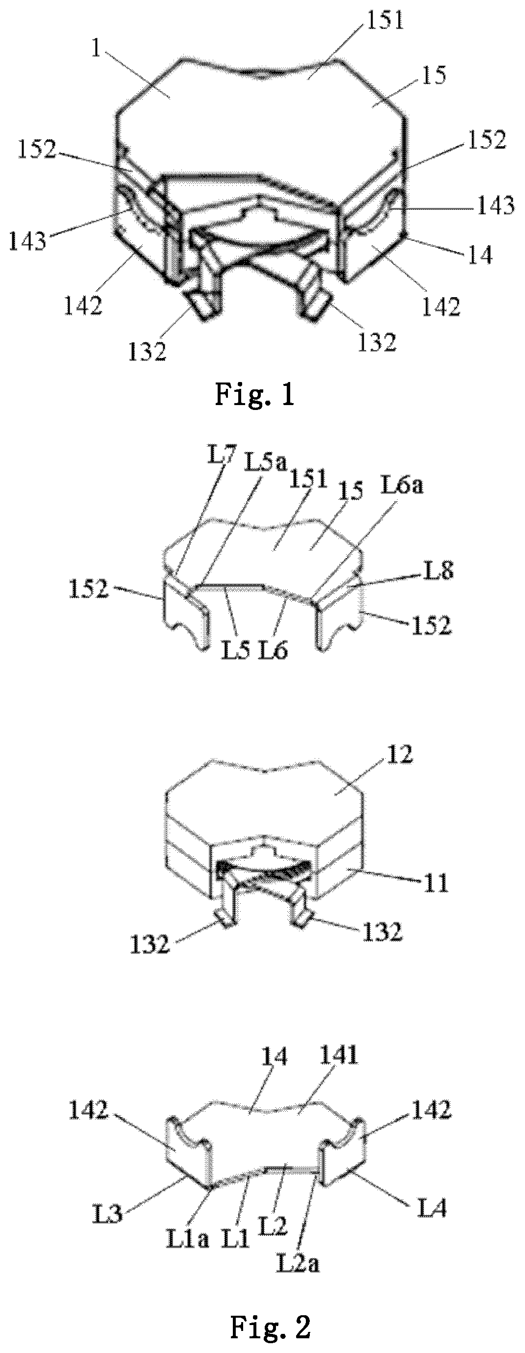 Patent US11776732 — Coil component and switching power supply device mounted with coil component — Figure 1
