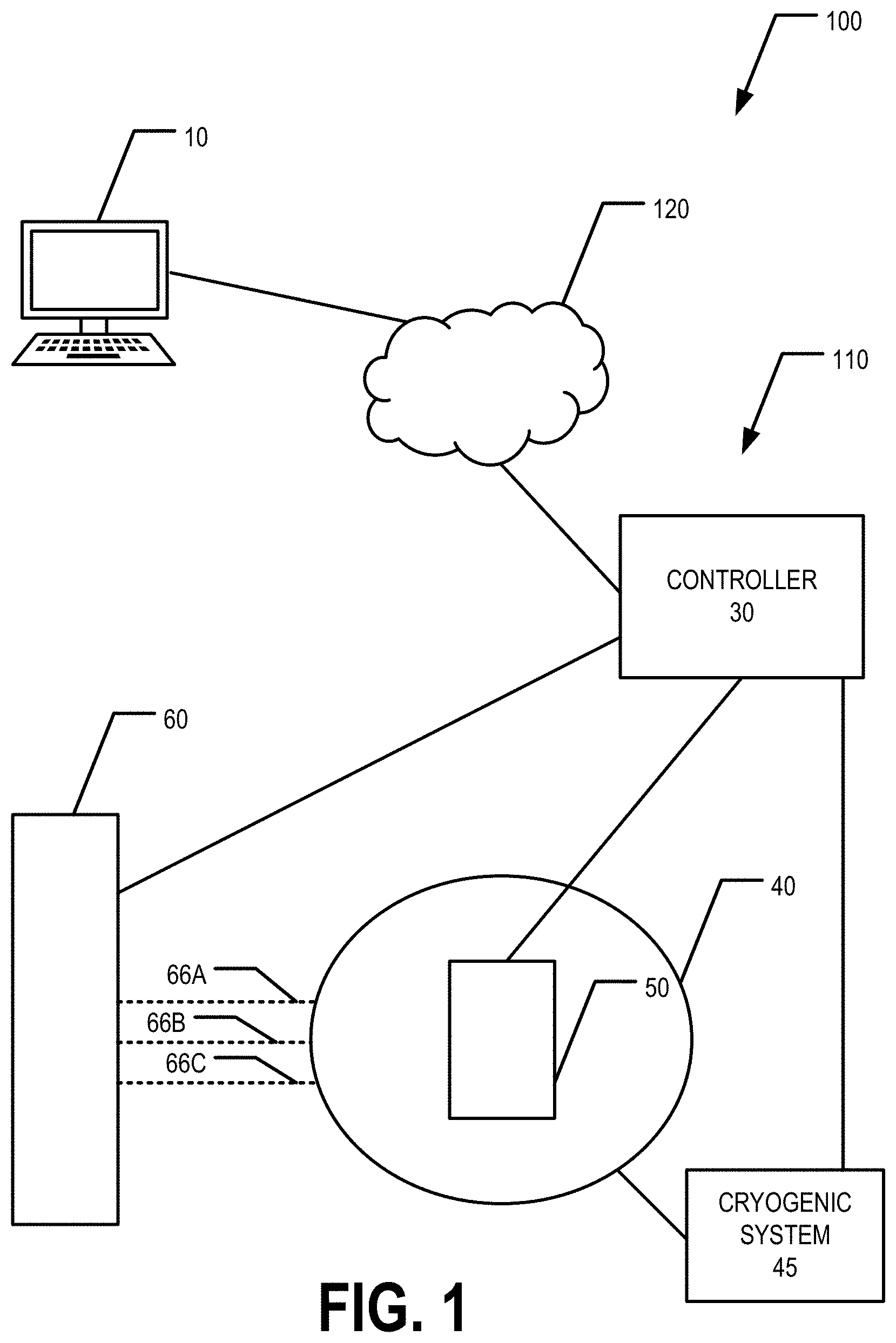 Patent US11776738 — Superconducting shield for cryogenic chamber — Figure 1