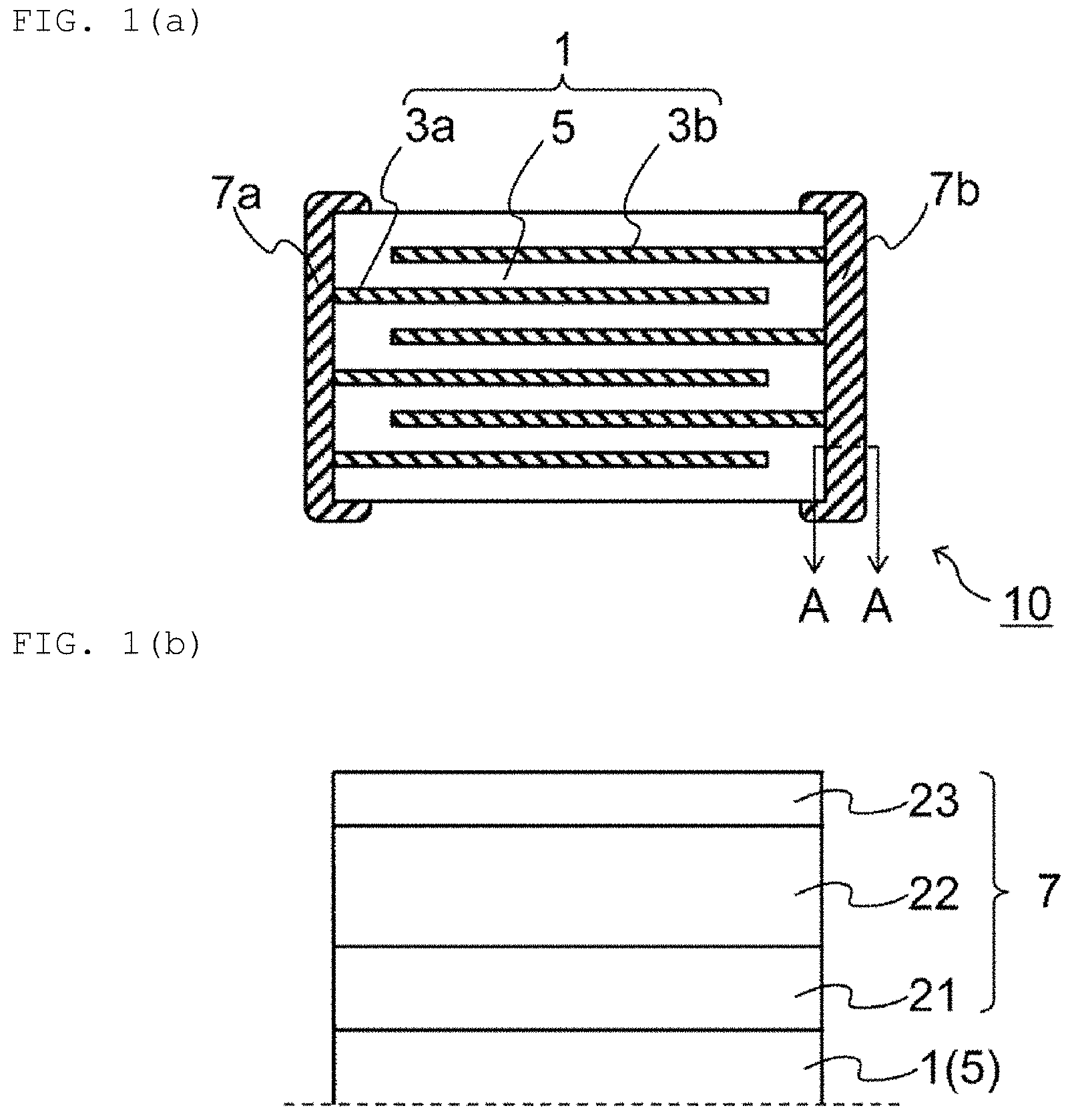 Patent US11776754 — Electronic component and mounting structure — Figure 1